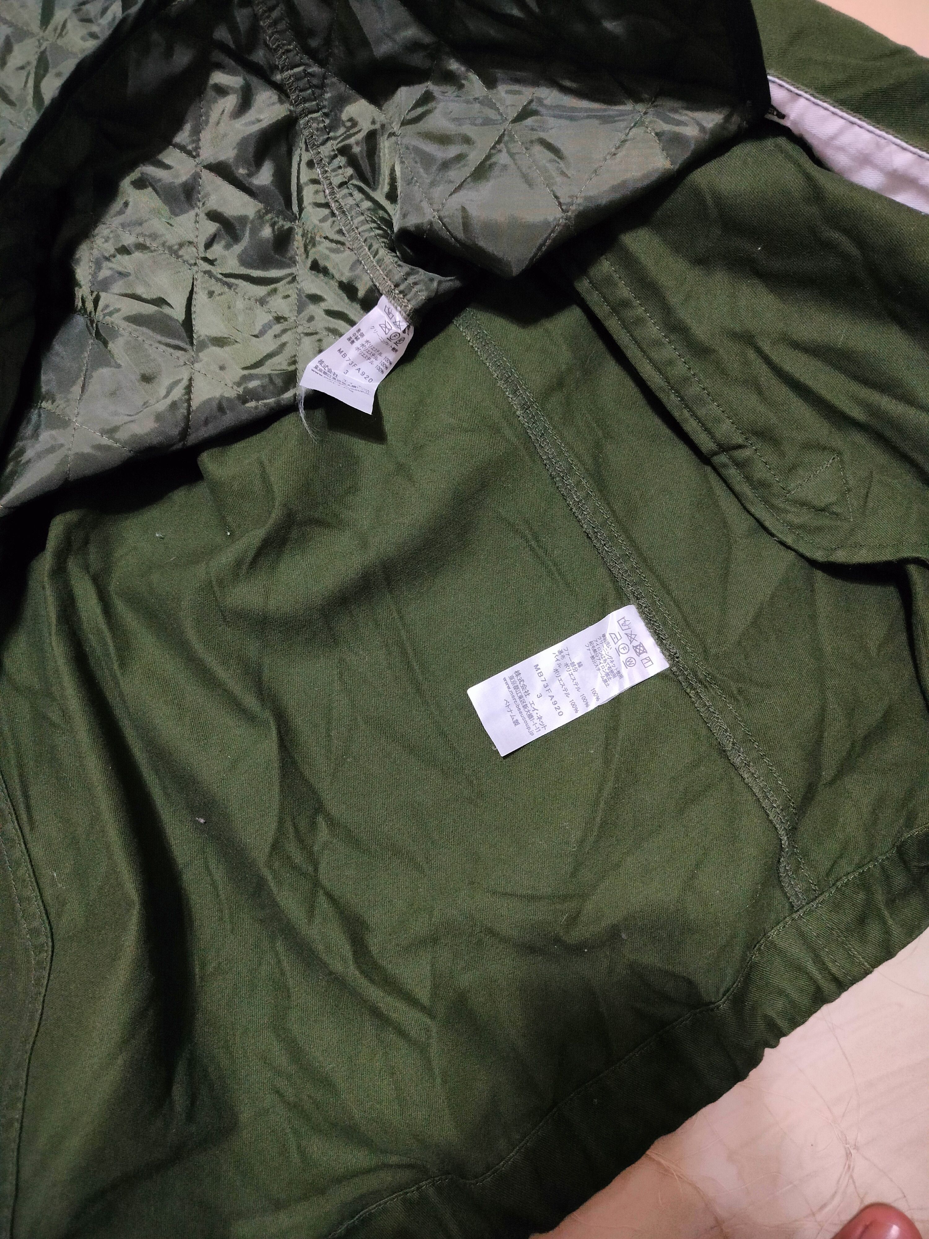 Issey Miyake Mercibeaucoup Green Parka Jacket with Fur Size US L / EU 52-54 / 3 - 8 Thumbnail