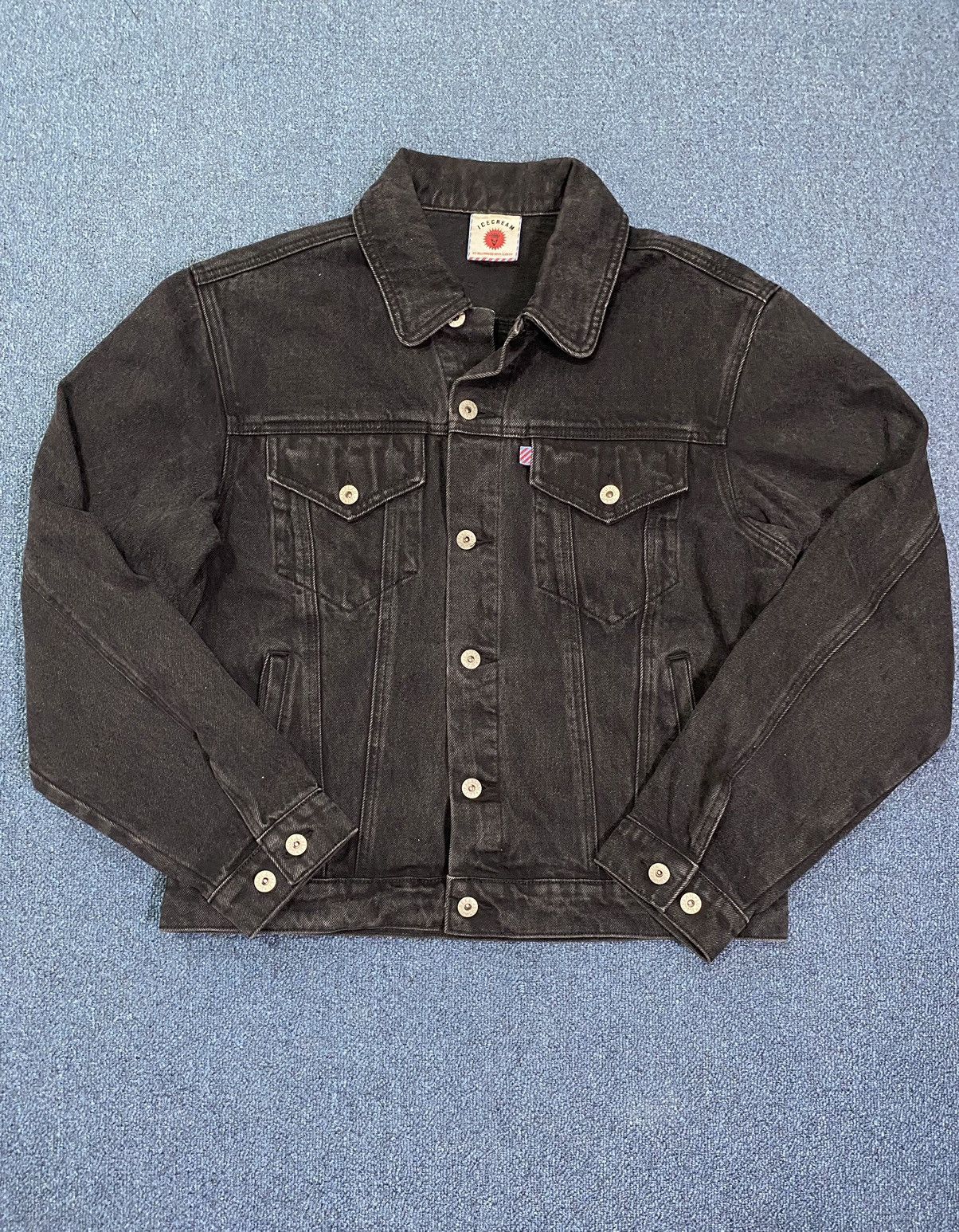Icecream ICECREAM BBC RUNNING DOG DENIM JACKET Size US L / EU 52-54 / 3 - 2 Thumbnail