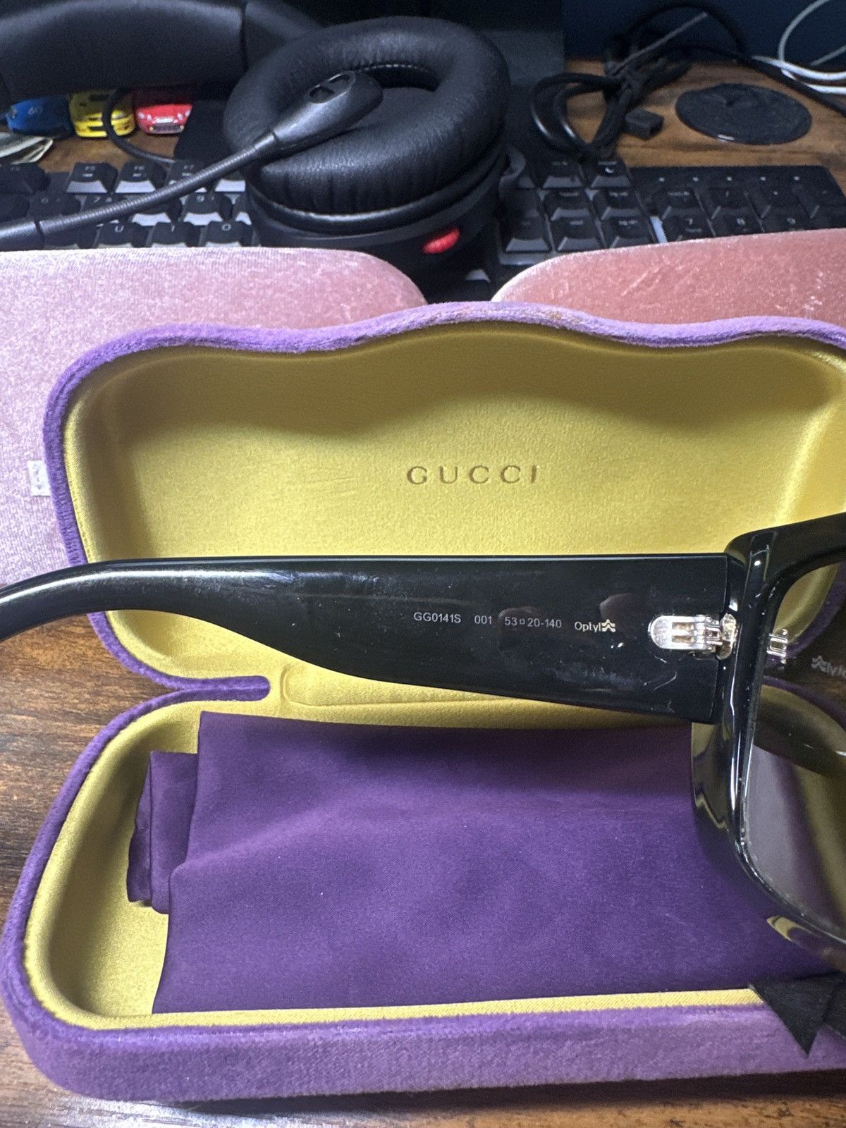 Gucci Gucci sunglasses Size ONE SIZE - 4 Thumbnail