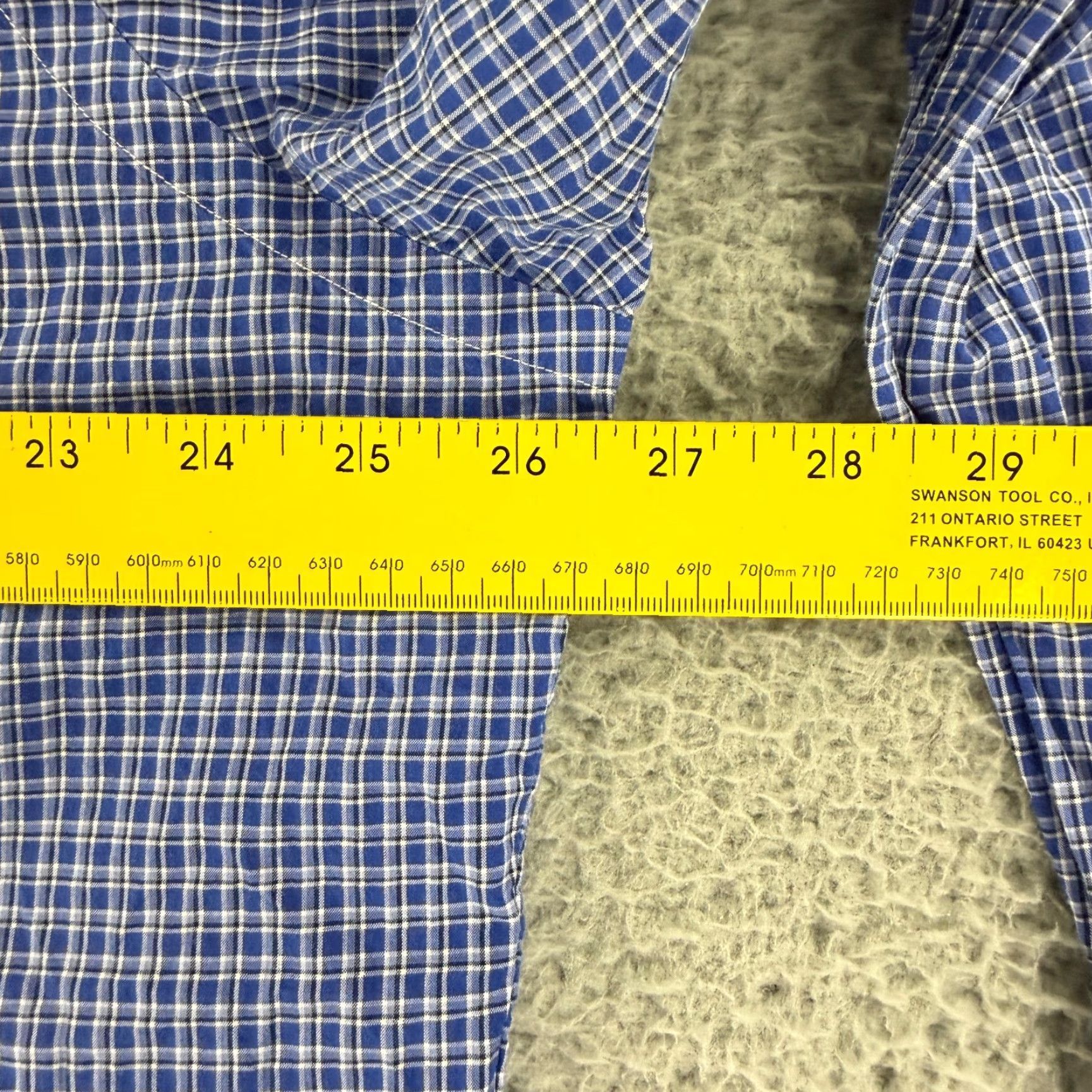 Ralph Lauren Ralph Lauren Button-Down Shirt Mens XXL Blue Plaid Long Sleeve Classic Fit Size US XXL / EU 58 / 5 - 5 Thumbnail