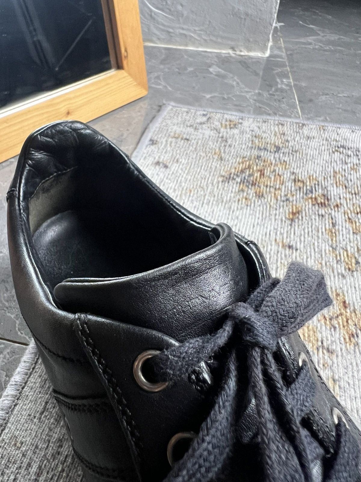 Dior Dior Homme KVA Leather Sneakers Size US 8 / EU 41 - 9 Thumbnail