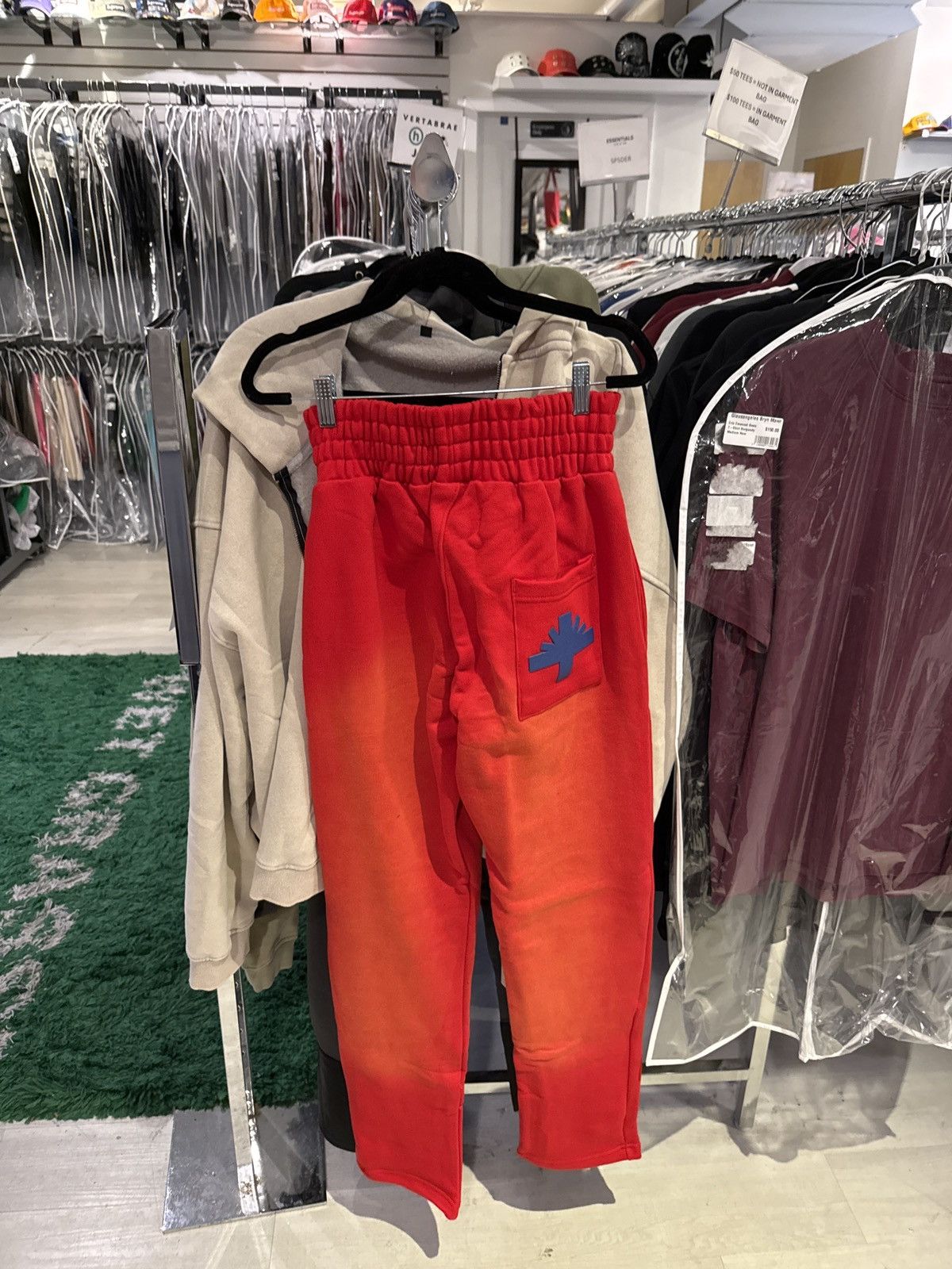 Vertabrae Vertabrae Sweatpants Red Blue Size US 33 - 2 Thumbnail