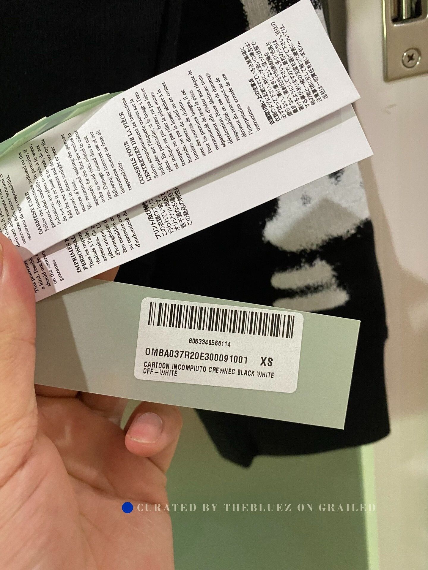 Off-White Off-White Graffiti Print Sweatshirt Size US XS / EU 42 / 0 - 3 Thumbnail