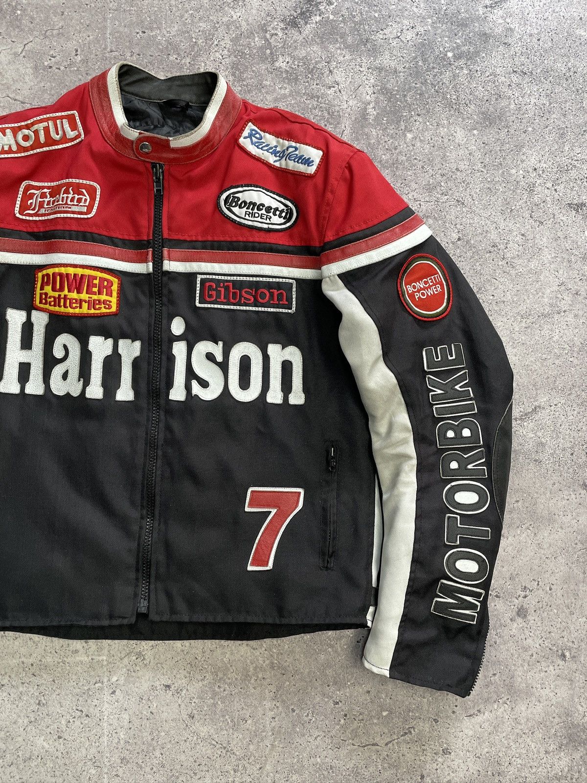 Other Harrison “Dark Devil” Racing Jacket — Nylon & Leather Hybrid Size US L / EU 52-54 / 3 - 10 Thumbnail