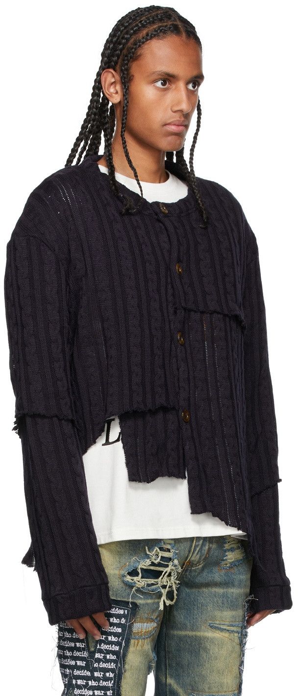 Who Decides War MRDR BRVDO Multilayer Cardigan Who Decides War Ev Bravado Size US XS / EU 42 / 0 - 2 Thumbnail