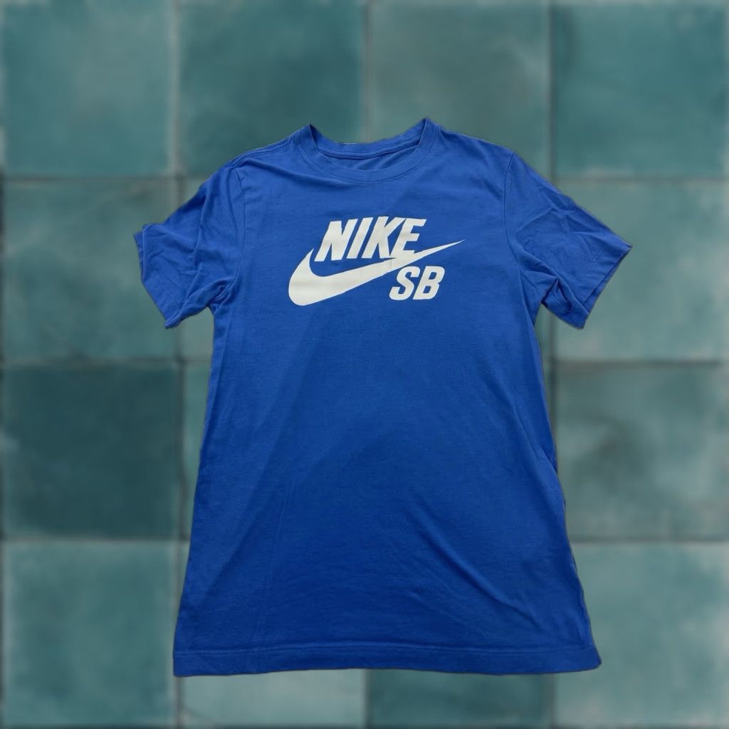 Nike Nike SB Shirt Mens Small Blue Crew Neck Short Sleeve Dri-Fit Size US S / EU 44-46 / 1 - 1 Thumbnail