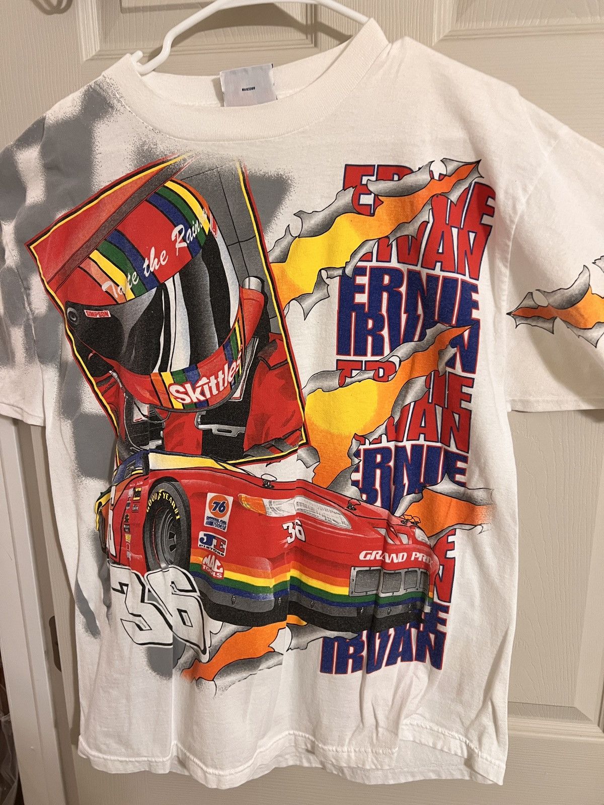 NASCAR × Vintage NASCAR skittles vintage tearing up completion shirt Size US L / EU 52-54 / 3 - 1 Thumbnail