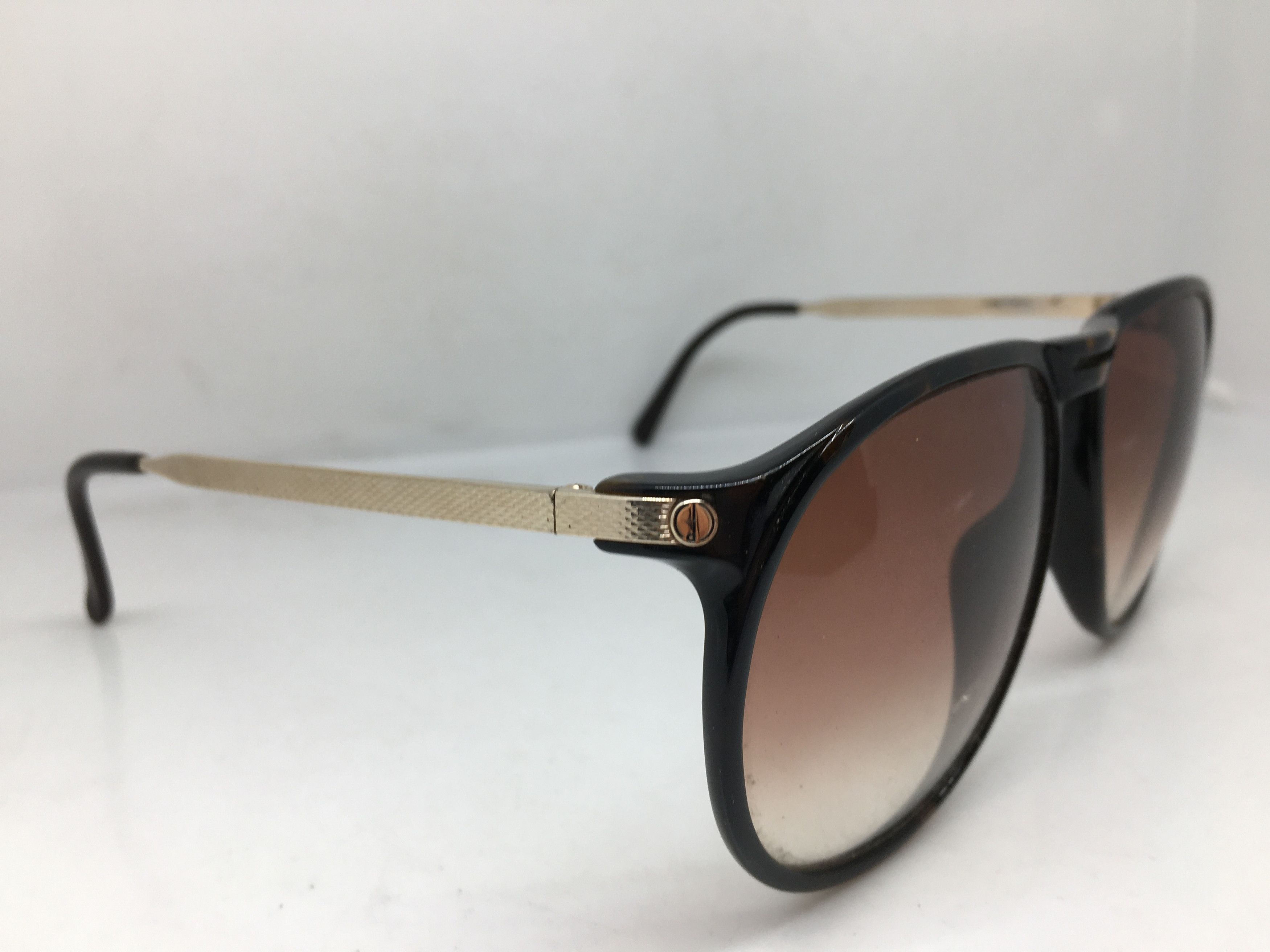 Vintage Vintage Dunhill 6009A Optyl AviatorSunglasses Frame Size ONE SIZE - 3 Thumbnail