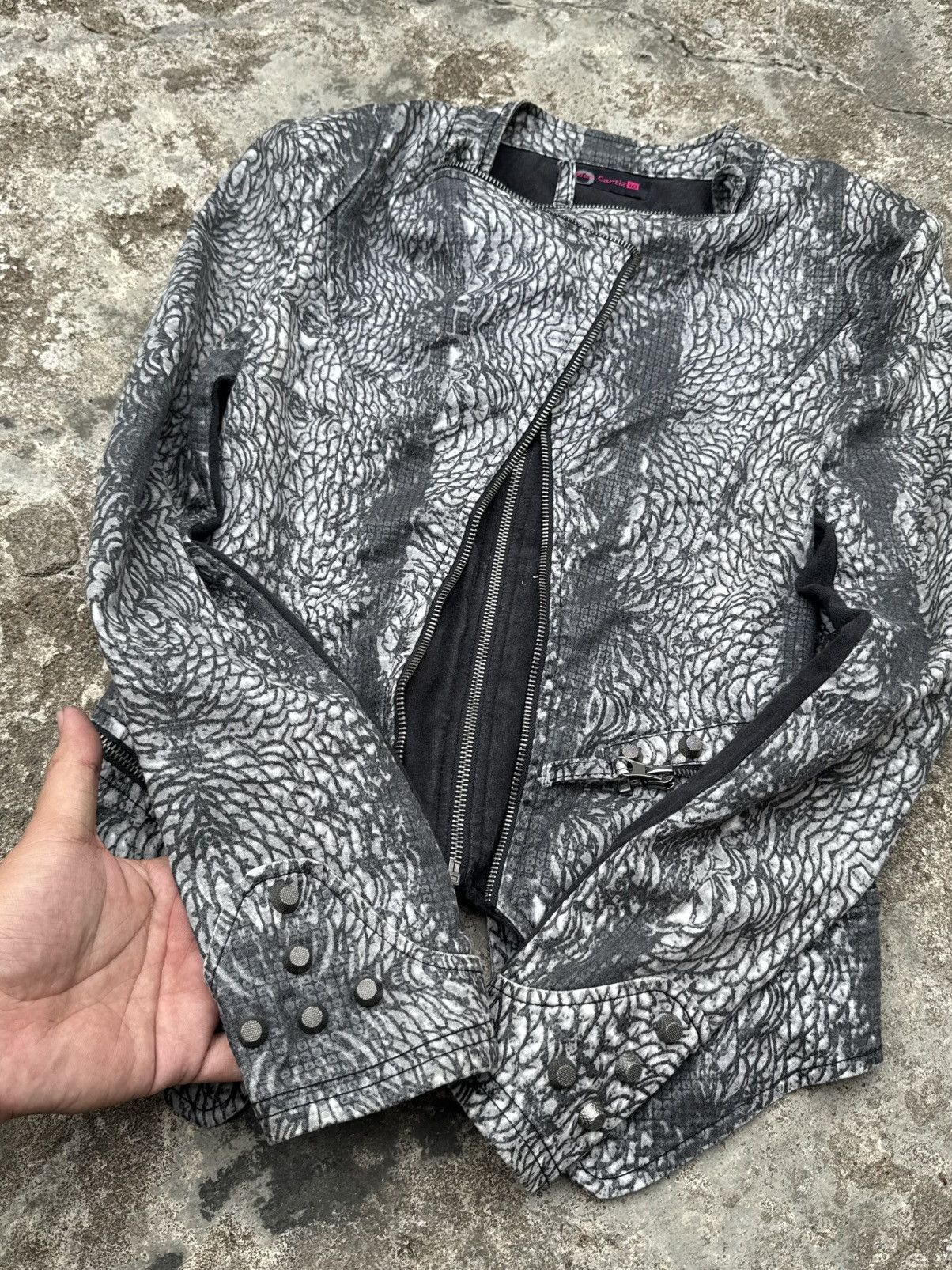 Japanese Brand Snakeskin Archived Jacket Punk Style Like Sex Pot Size US S / EU 44-46 / 1 - 6 Thumbnail