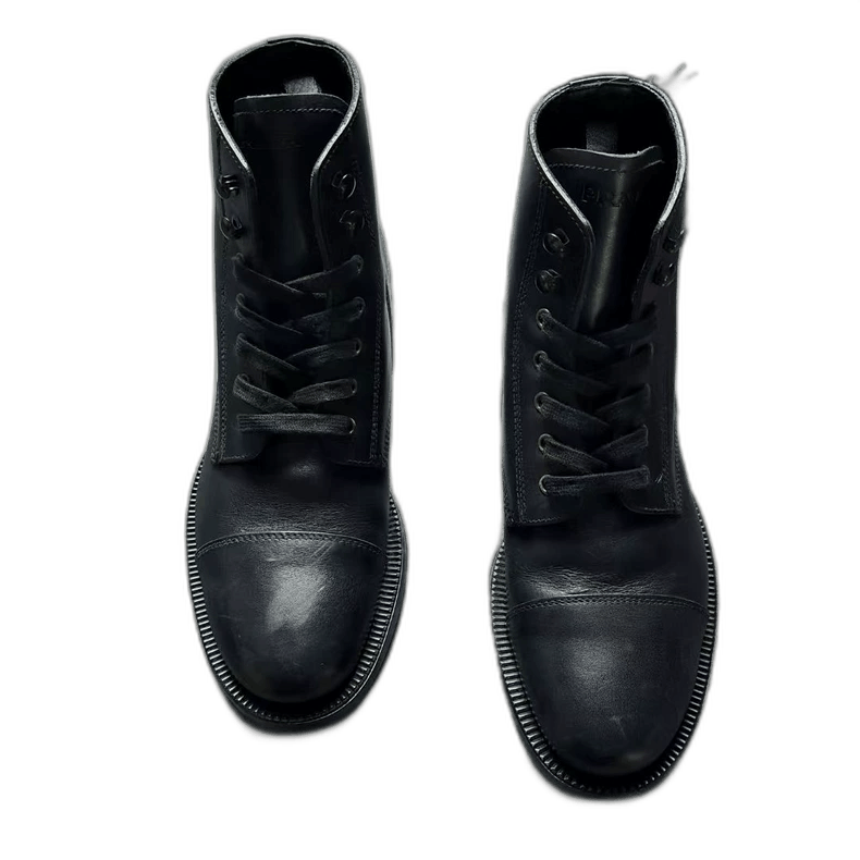 Prada PRADA Black HighTop Martin Boots Size 41.5-2506 Size US 7.5 / EU 40-41 - 1 Thumbnail