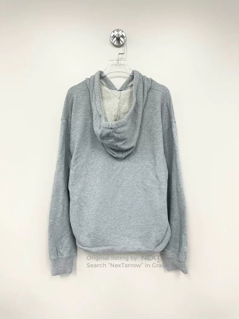 Loewe Loewe Gray Fringe Embroidered Logo Hooded Sweatshirt Size M / US 6-8 / IT 42-44 - 2 Thumbnail