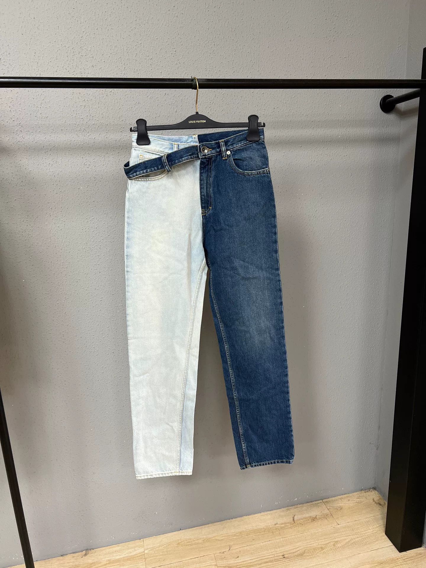 Maison Margiela Maison Margiela Color-Block Jeans Size US 36 / EU 52 - 1 Thumbnail