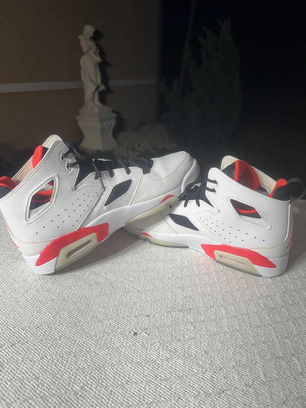 Jordan Brand × Nike Jordan Flight Club 91 'White Infrared' shoes Size US 11.5 / EU 44-45 - 5 Thumbnail