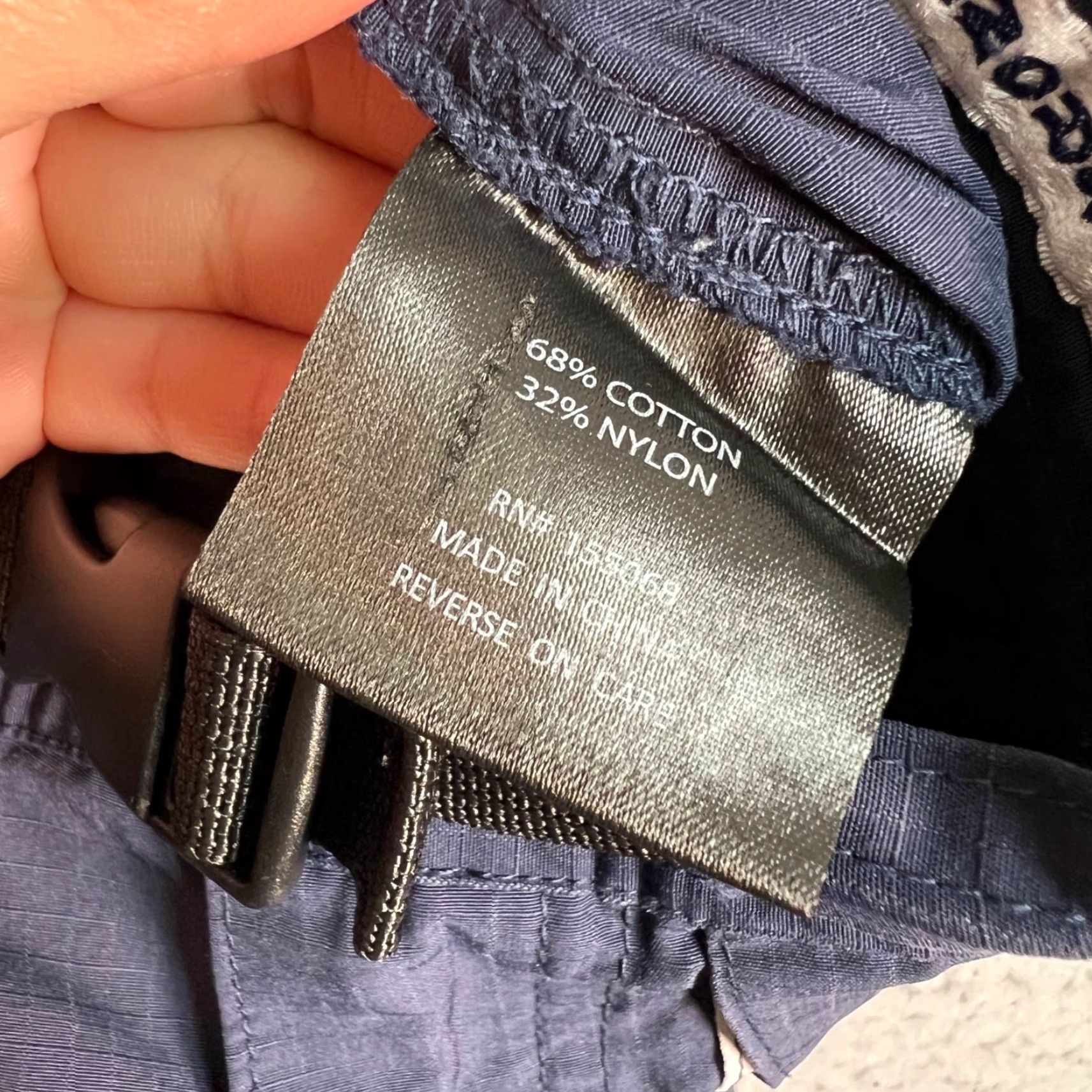 Vintage Bronze Hard Wear Mens Cargo Pants Waistbelt Navy Blue Belted Cargo P pants S Regular Inseam 29in Cotton Blend Front Flat Pocket Belted Zipperless? Size US 29 - 4 Thumbnail