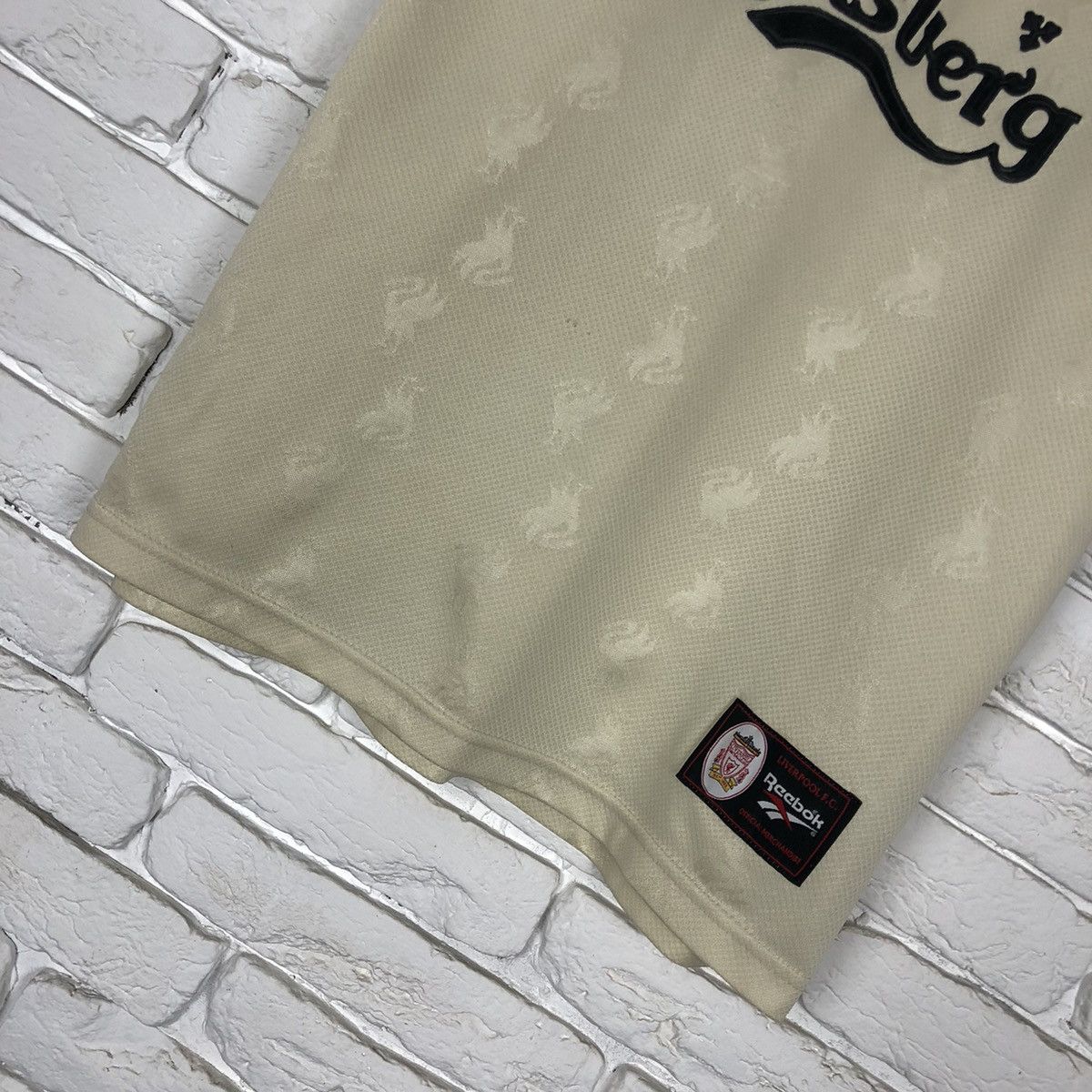 Reebok Liverpool 1996 1997 away vintage soccer jersey Size US L / EU 52-54 / 3 - 4 Thumbnail