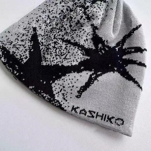 VIBE Knit Hat Winter Beanie Kpop Y2k Size ONE SIZE - 3 Thumbnail