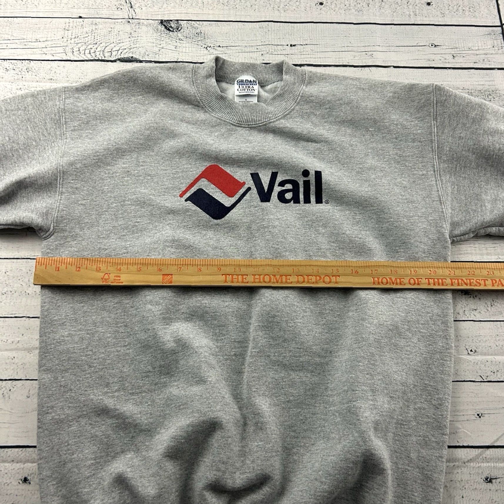 Gildan VAIL Ski Resort Pullover Gildan Sweatshirt Mens S Gray Shirt Mens S Gray VAIL Ski Resort Pullover Gildan Sweatshirt Shirt Mens S Gray Size US S / EU 44-46 / 1 - 4 Thumbnail