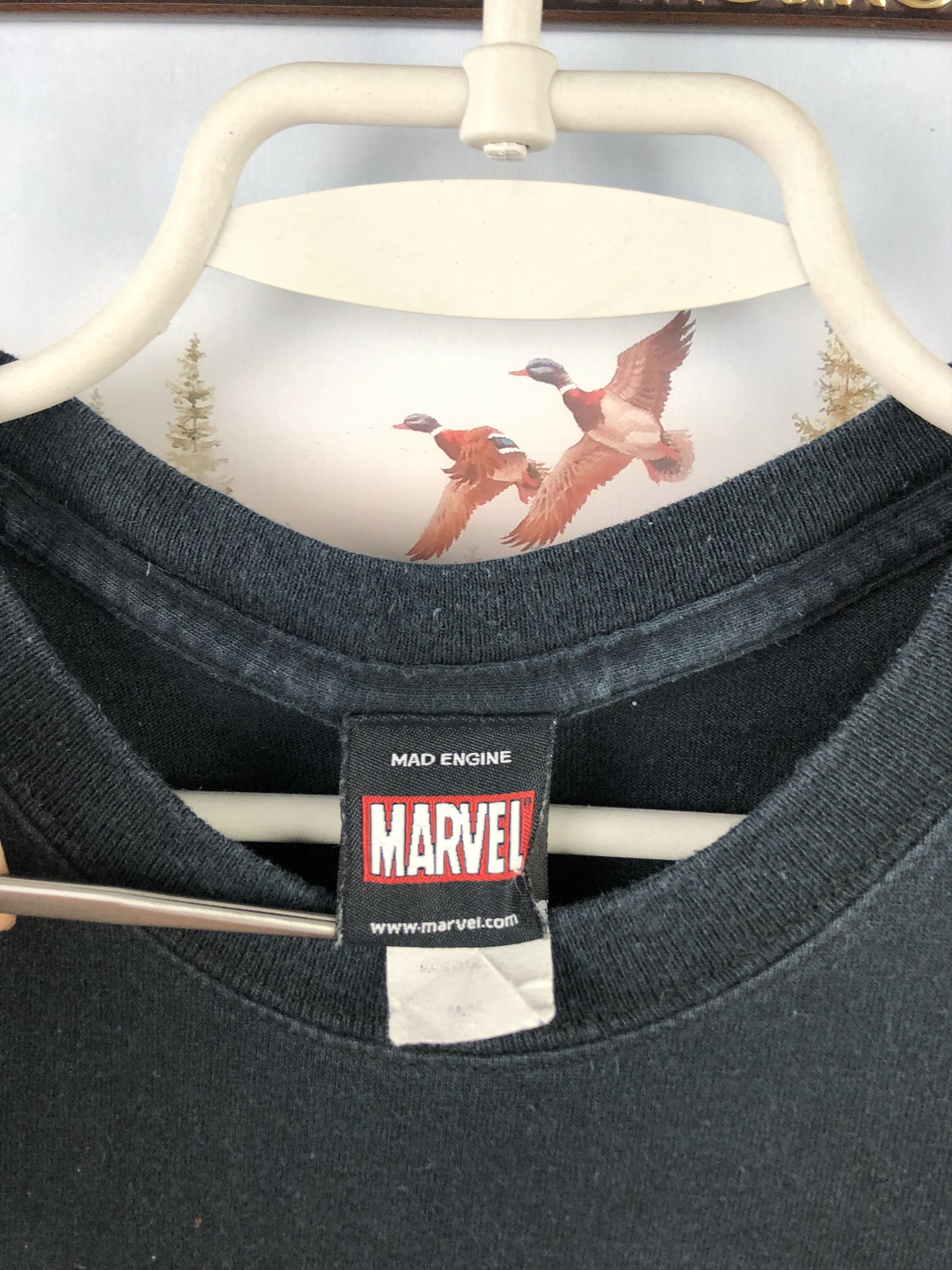 Marvel Comics × Vintage Vintage Deadpool Vs Wolverine Shirt Mad Engine Marvel Comics Size US M / EU 48-50 / 2 - 6 Thumbnail