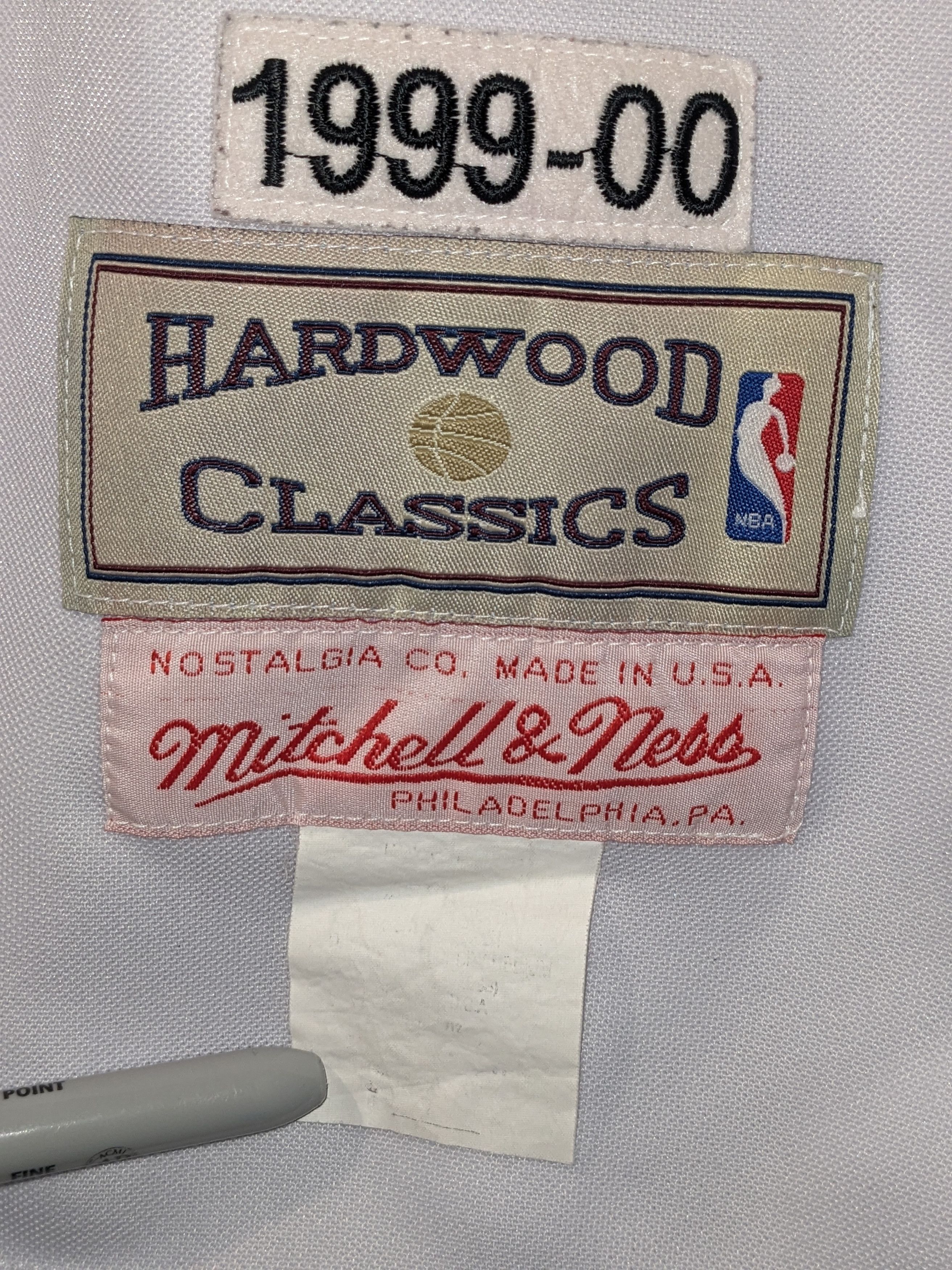 NBA × Vintage Vintage Dallas Mavericks Michael Finley Hardwood Jersey Size US XXL / EU 58 / 5 - 7 Thumbnail