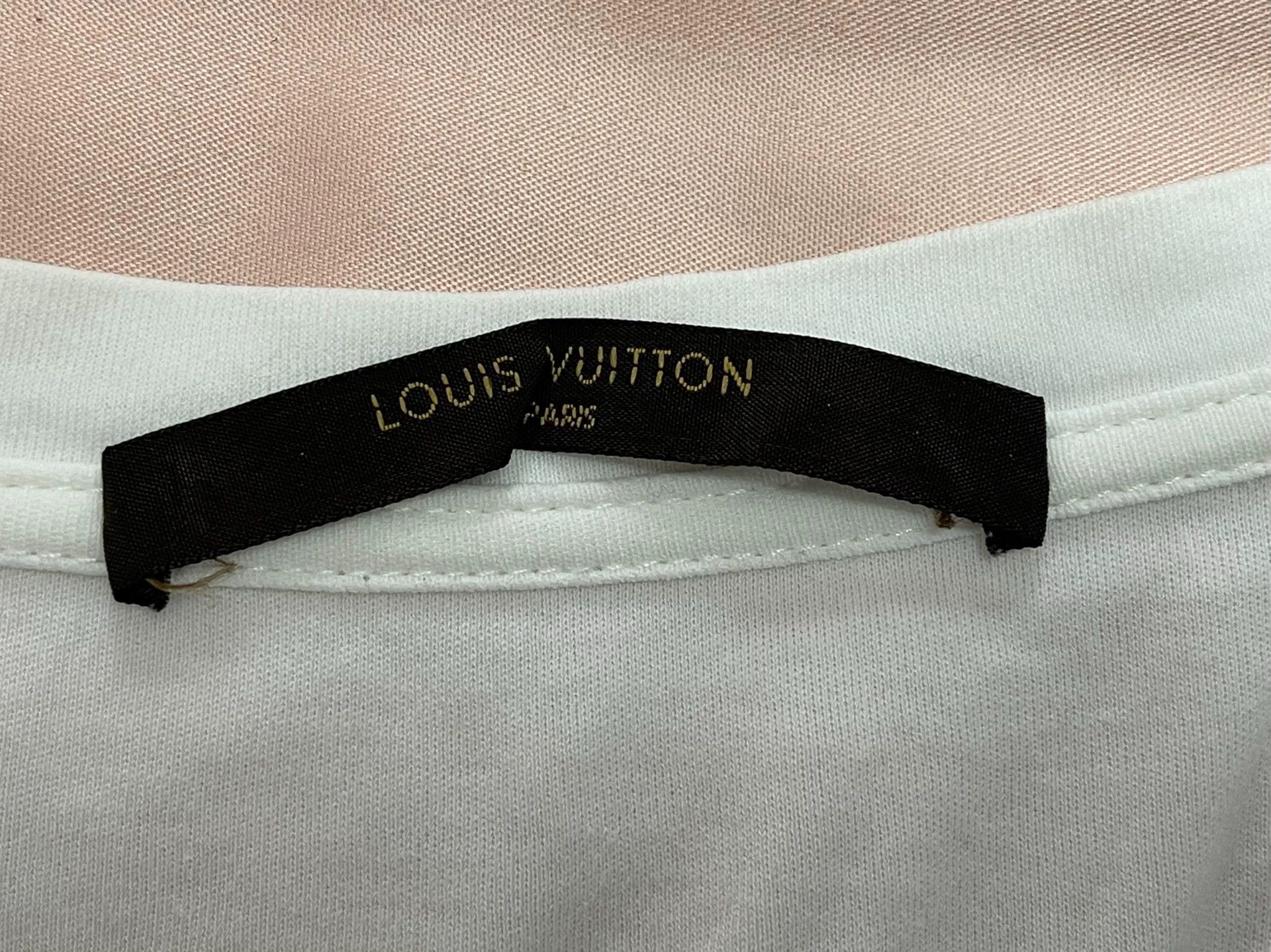 Louis Vuitton LV White Basic Tee Men's XXL Size US XXL / EU 58 / 5 - 3 Thumbnail