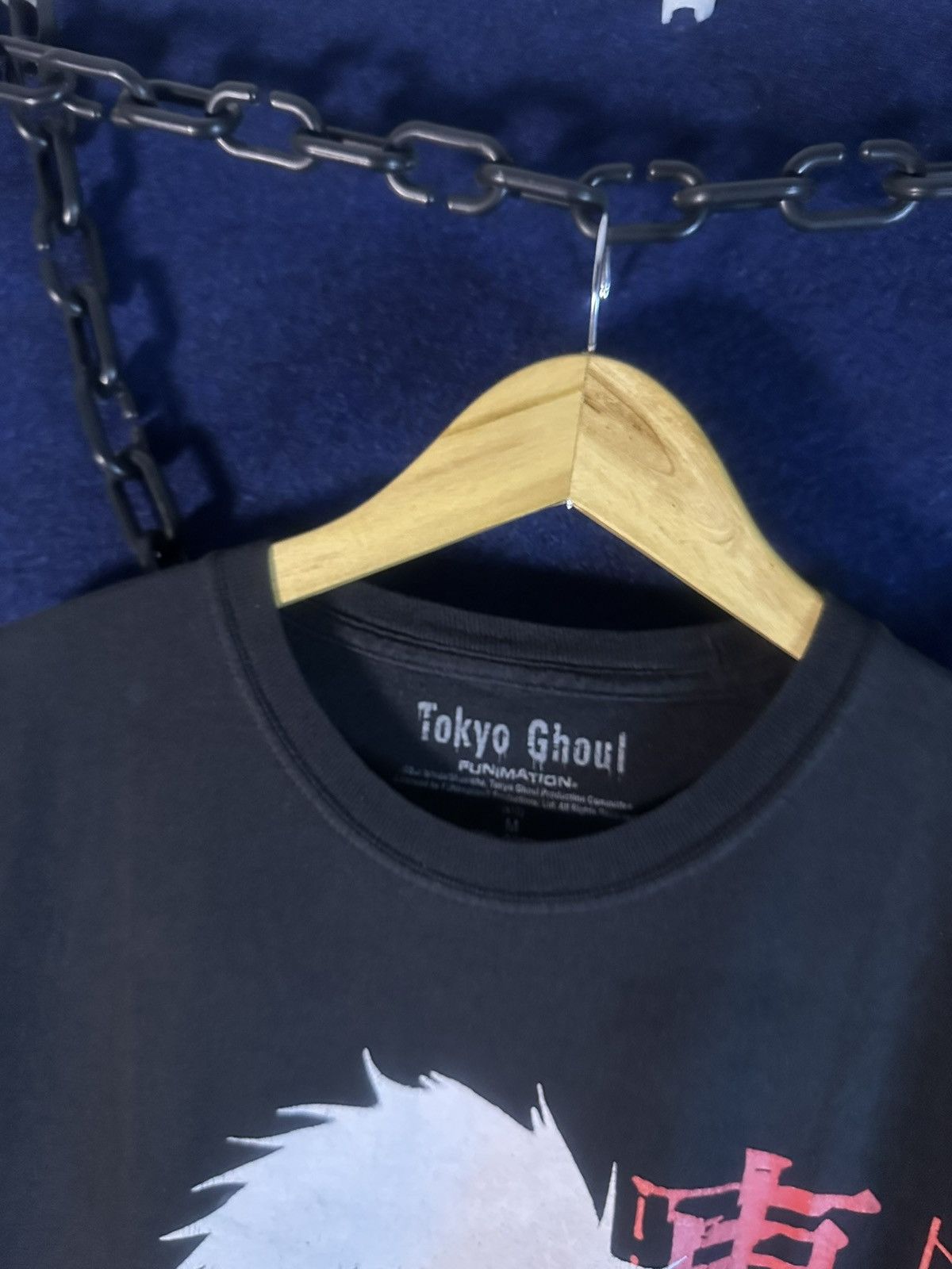 Anime Rare Y2K Anime/Manga Tokyo Ghoul Kaneki Tshirt Size US M / EU 48-50 / 2 - 4 Thumbnail