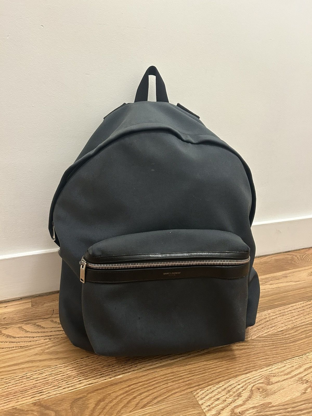 Saint Laurent Paris Saint Laurent Canvas Backpack Size ONE SIZE - 1 Thumbnail