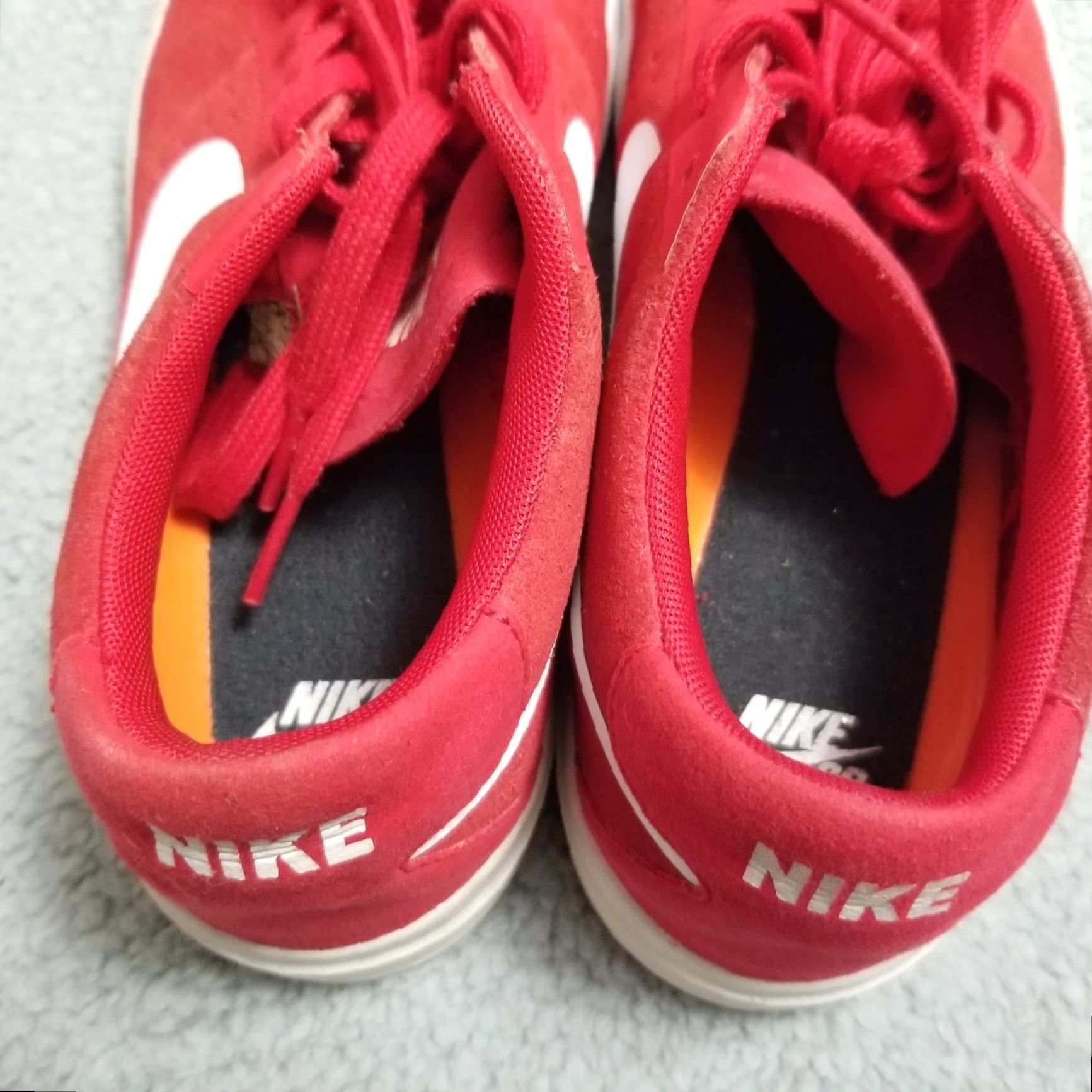 Nike VINTAGE Nike Bruin SB Hyperfeel Skateboarding RED/WHITE 2016 831756-610 Sneakers Mens Size 7 Size US 6 / EU 39 - 3 Thumbnail
