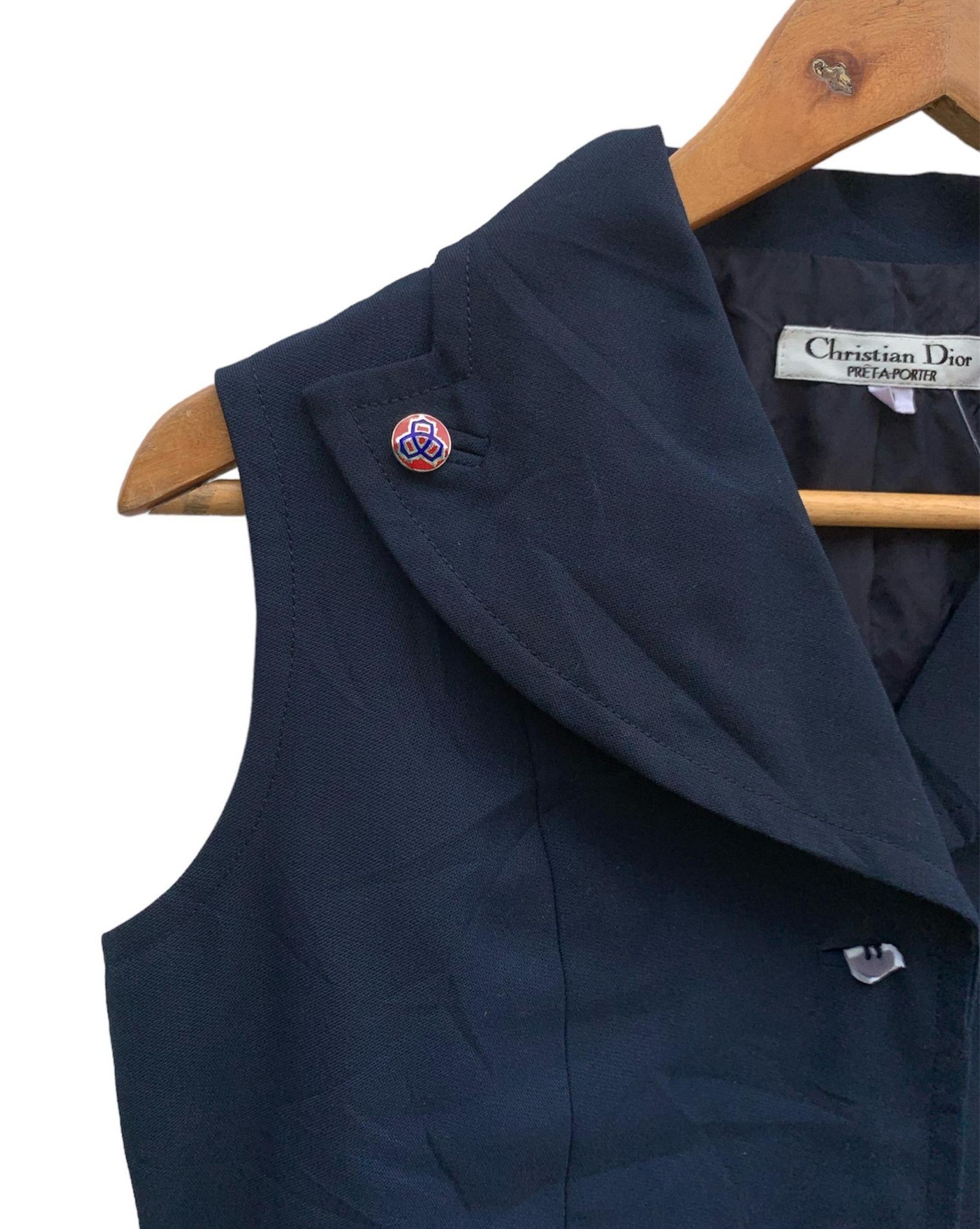 Christian Dior Monsieur Christian Dior Preta Porter Vest Size 36R - 9 Thumbnail