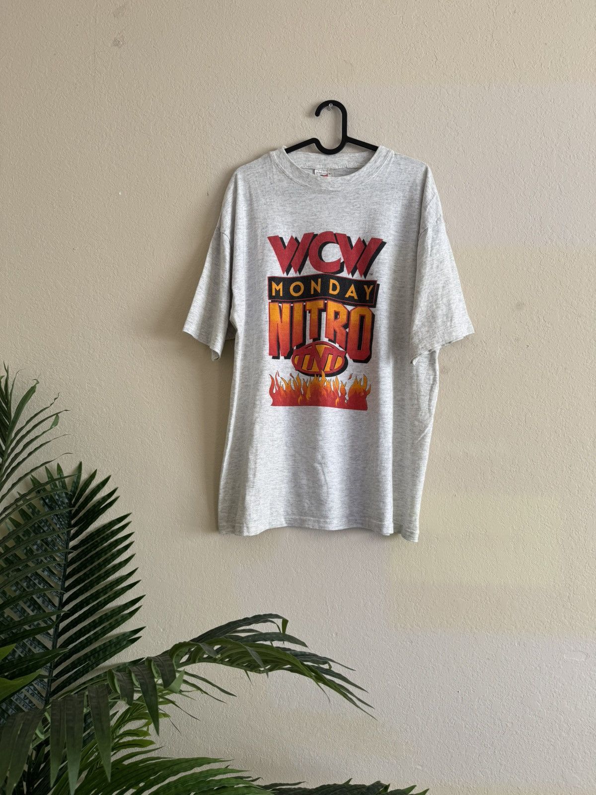 Vintage WCW Monday Nitro TNT Graphic Tee Size US L / EU 52-54 / 3 - 1 Thumbnail