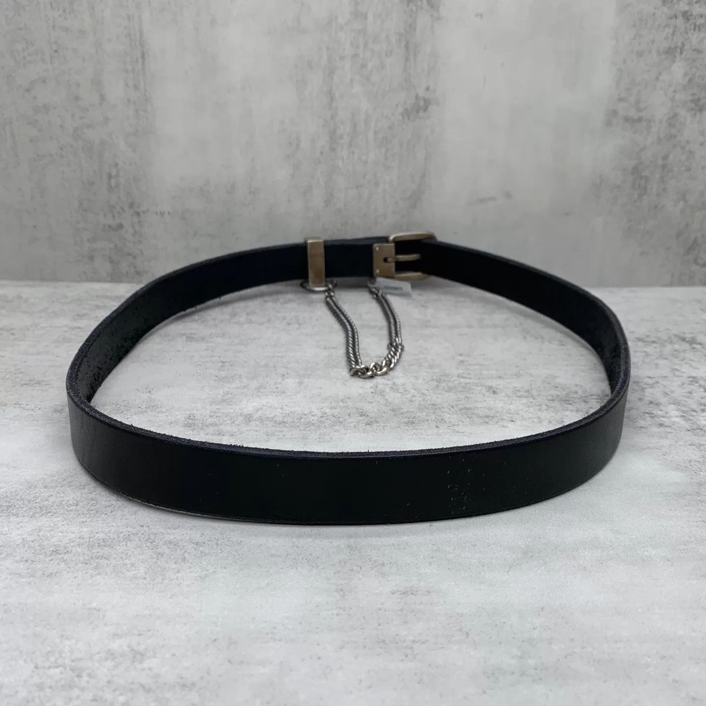 Enfants Riches Deprimes ERD Black Rose Buckle Chain Belt Size 90 95 New Size ONE SIZE - 3 Thumbnail