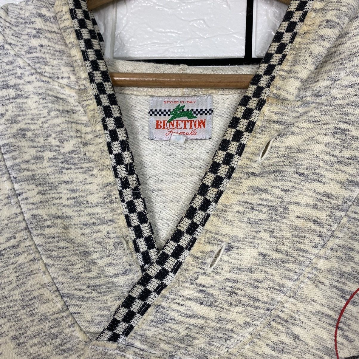 United Colors Of Benetton 📌Benetton Formula 1 Styled in Italy Hoodie Big Logo Design Size US S / EU 44-46 / 1 - 14 Thumbnail