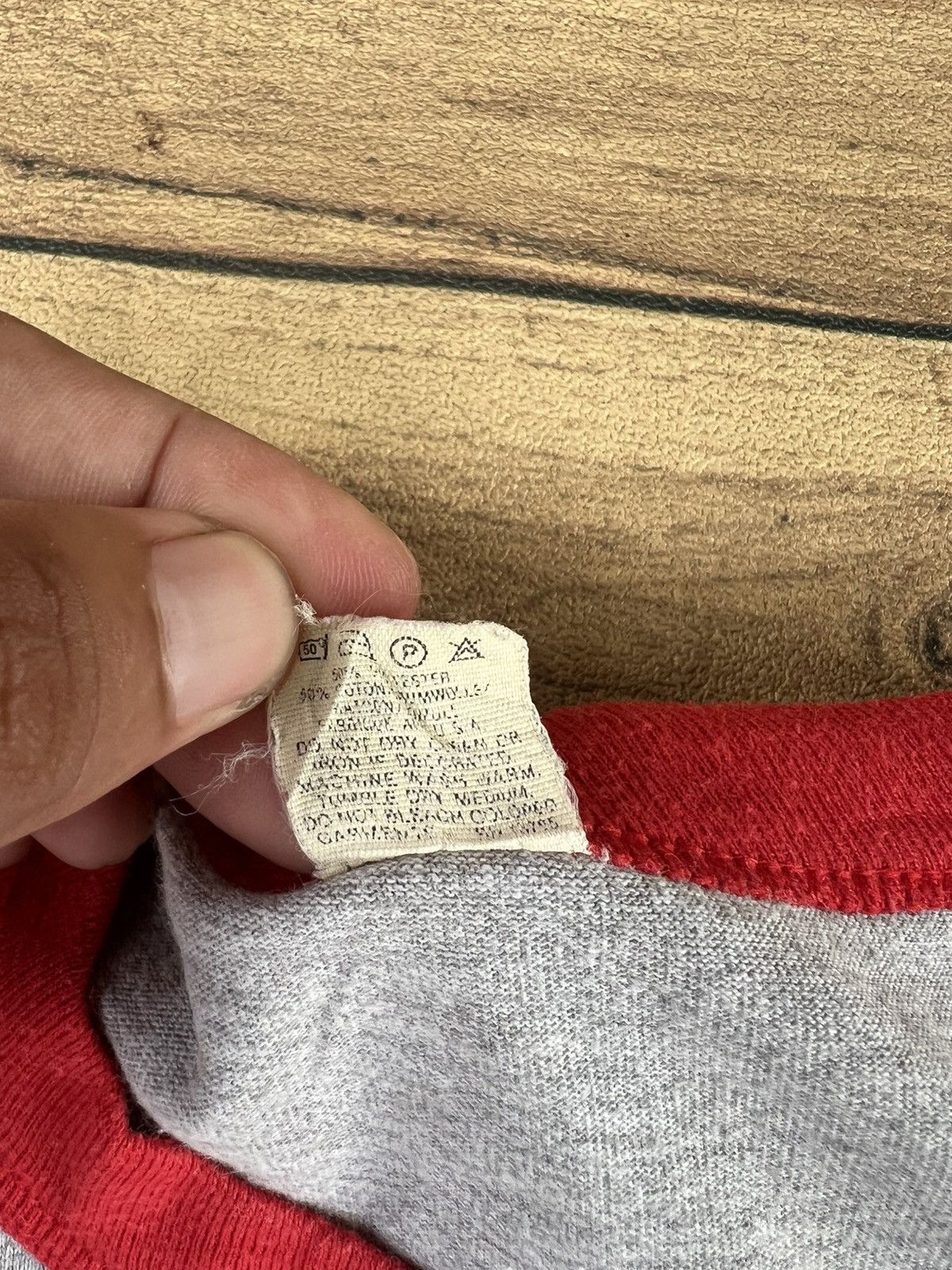 Vintage Vintage budweiser soccer classic ringertee fifty fifty blend Size US S / EU 44-46 / 1 - 7 Thumbnail