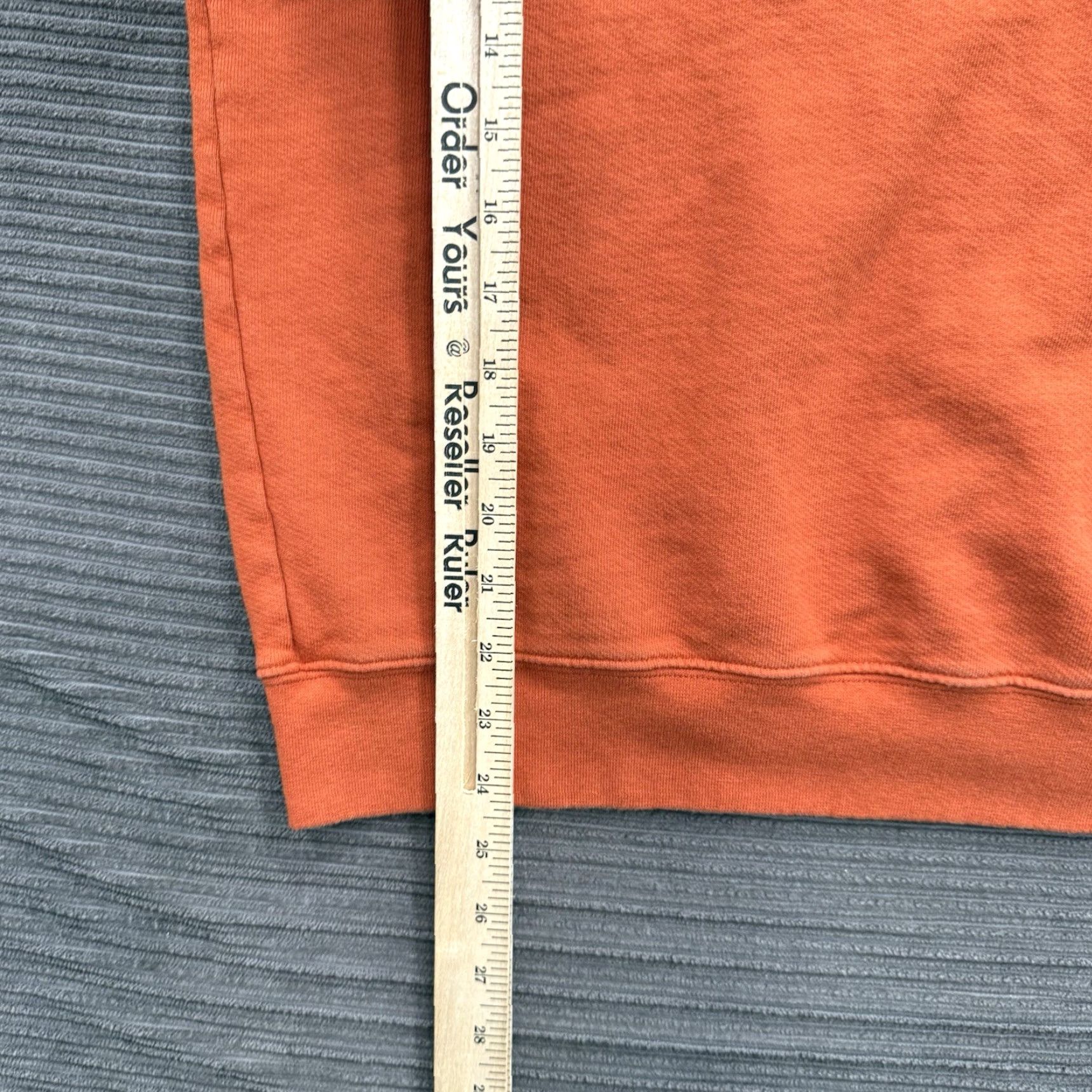 Vintage Mugsy Sweatshirt Men Small Orange Cotton Long Sleeve Crewneck Outdoors Casual Size US S / EU 44-46 / 1 - 5 Thumbnail