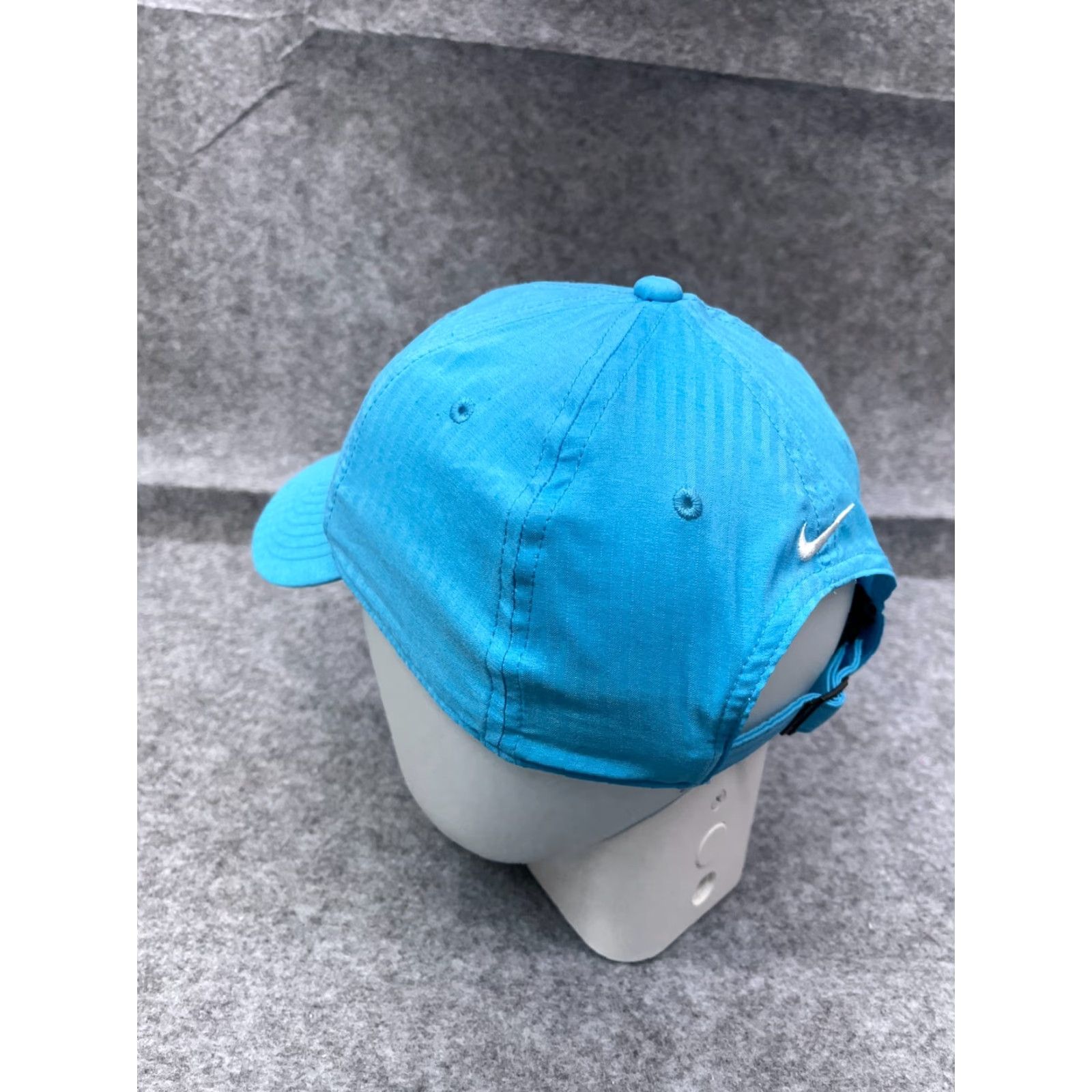 Nike Nike Hat Cap Strap Back Adult Blue Swoosh Logo Legacy91 Dri-Fit 100% Polyester Cap Nike Bal(ance) - adjust to allowed words. Size ONE SIZE - 5 Thumbnail