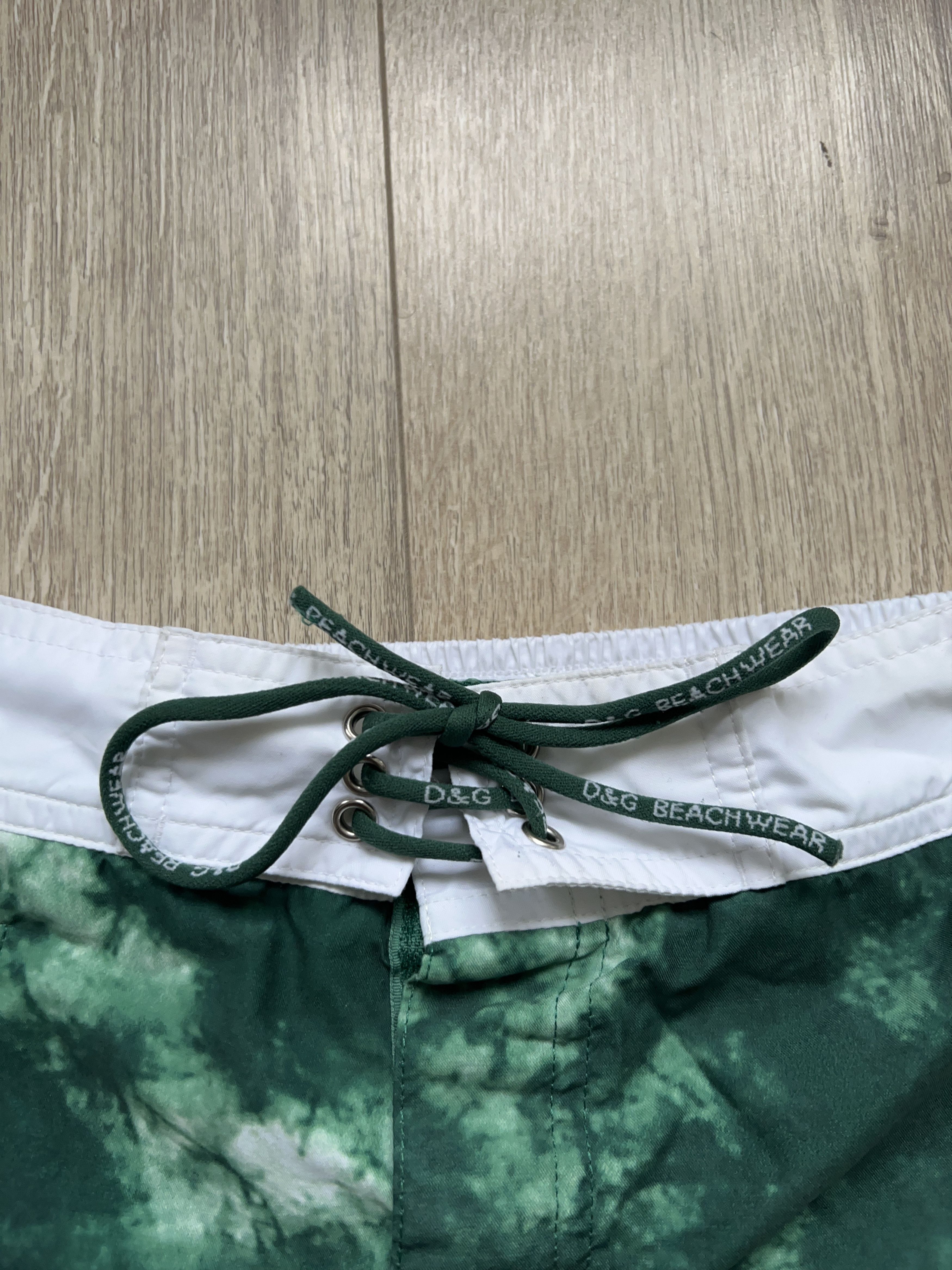 Dolce & Gabbana × Vacation Mens Dolce & Gabbana Beachwear #39 Green Shorts Swim Size M Size US 32 / EU 48 - 3 Thumbnail