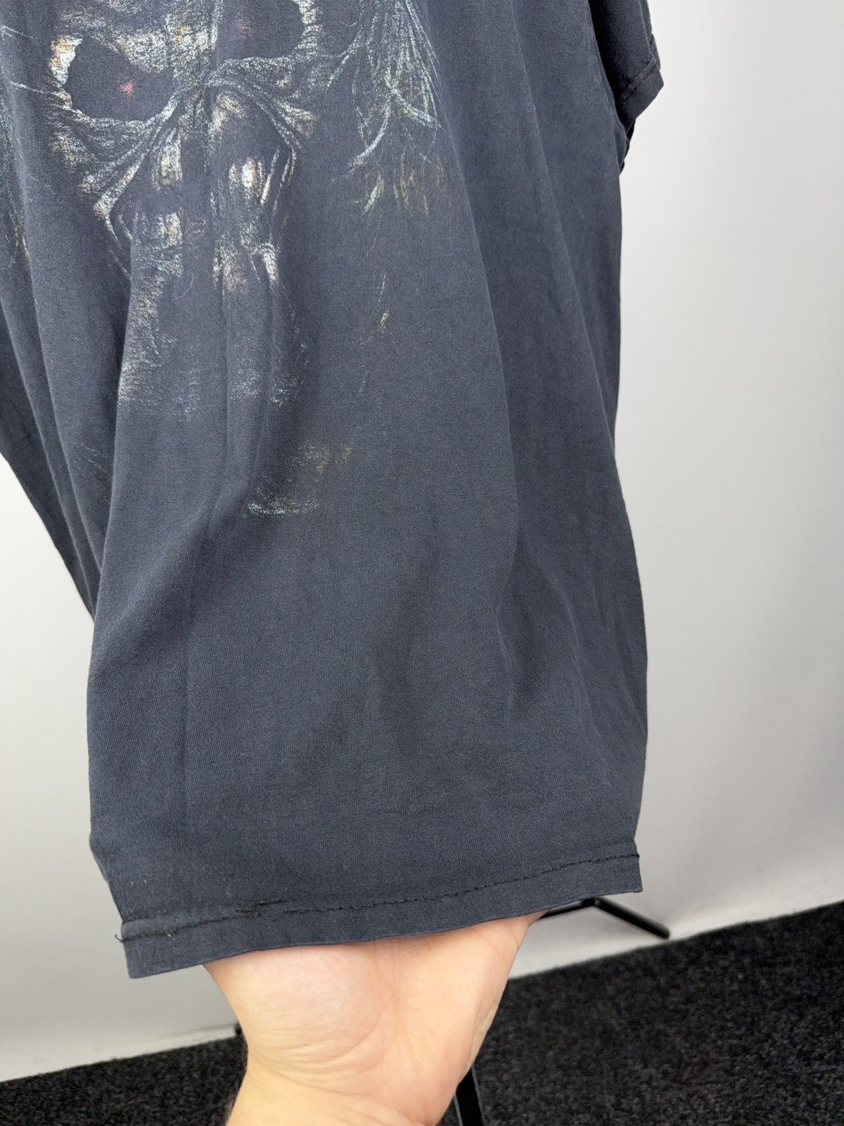 Iron Maiden 00s Iron Maiden Eddie Faded Graphic Tee Vintage Black Rock Size US L / EU 52-54 / 3 - 8 Thumbnail