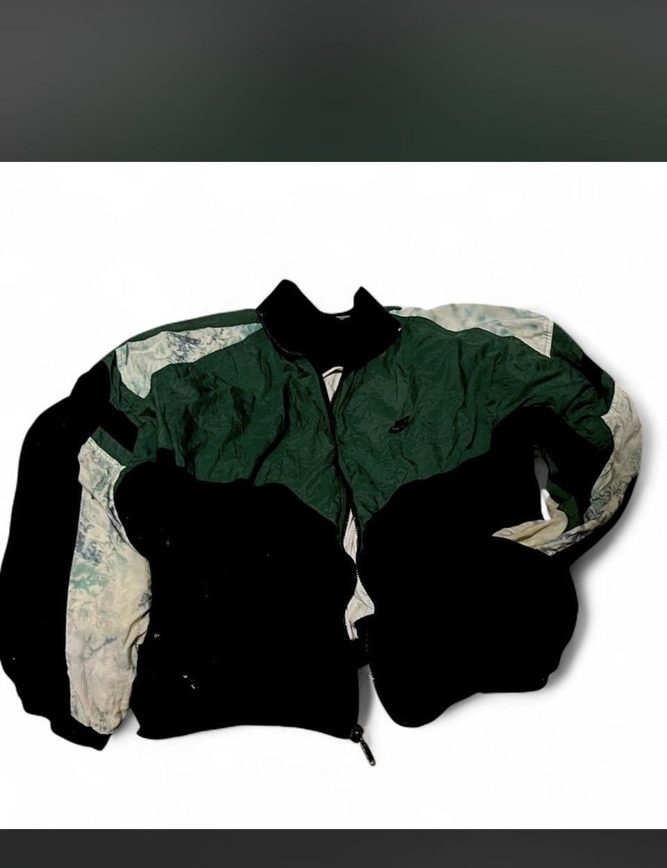 Nike Vintage 90s Nike Distressed windbreaker Sleeves Jacket XXL Size US XXL / EU 58 / 5 - 7 Thumbnail