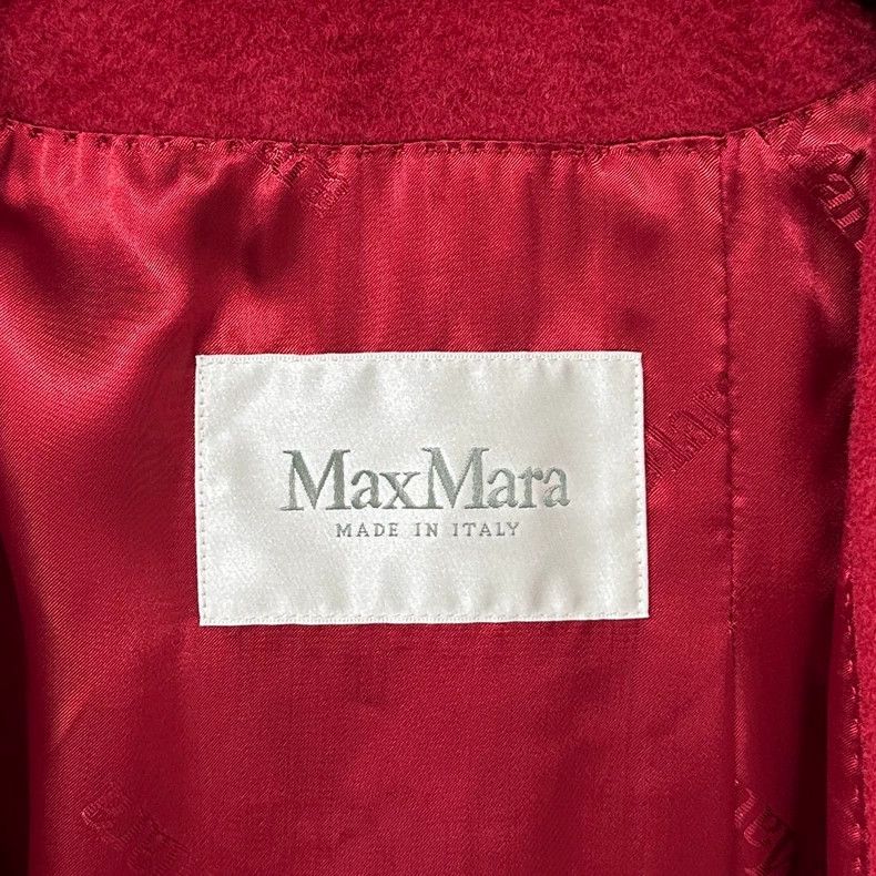 Max Mara Max Mara Railto red bathrobe coat Size M / US 6-8 / IT 42-44 - 3 Thumbnail