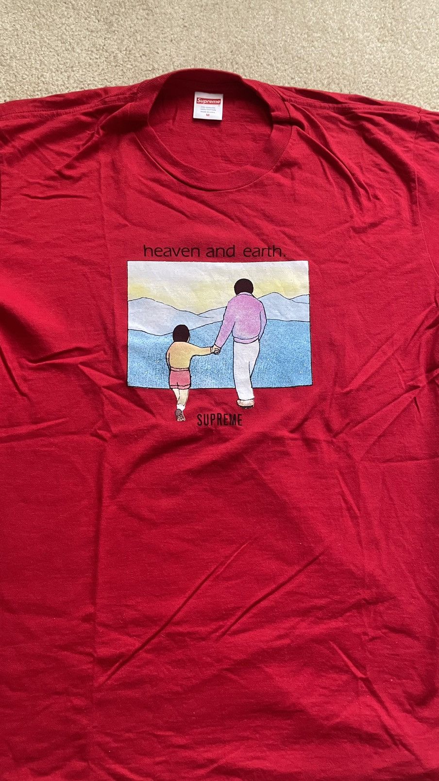 Supreme Supreme Heaven & Earth T-Shirt Size US M / EU 48-50 / 2 - 2 Thumbnail