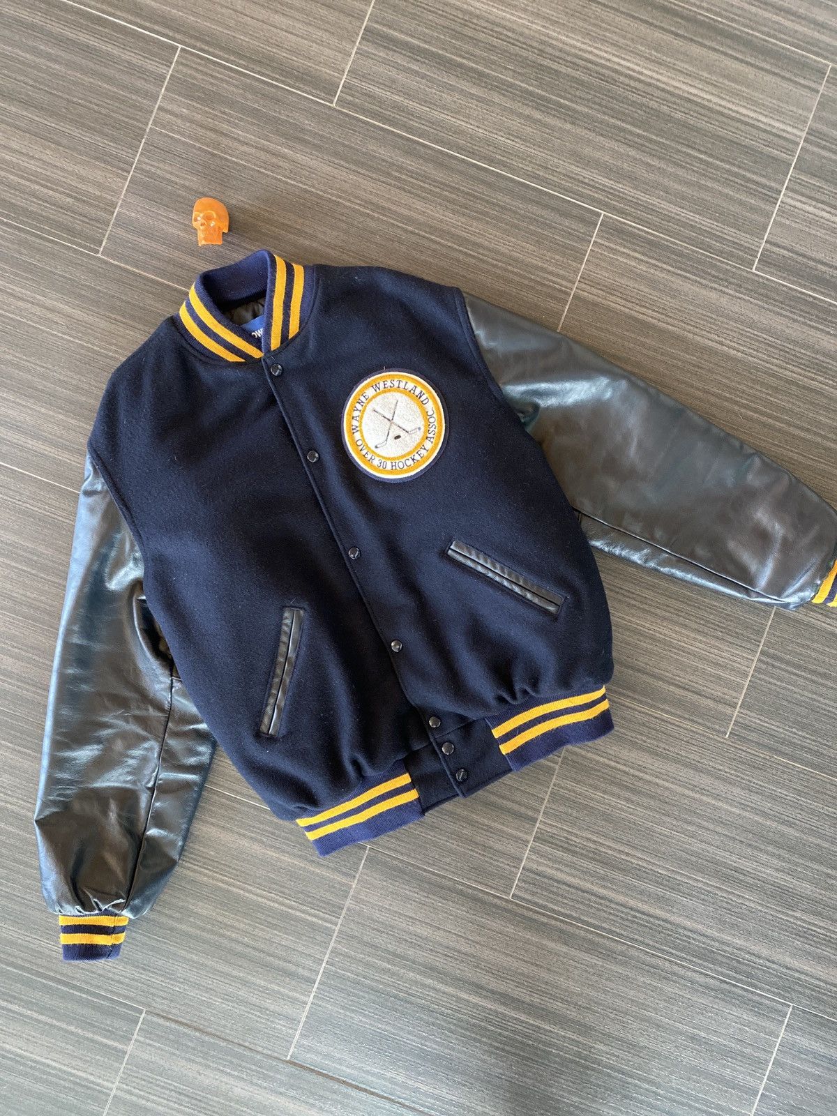 Holloway × Vintage 90s varsity hockey jacket L Size US L / EU 52-54 / 3 - 3 Thumbnail
