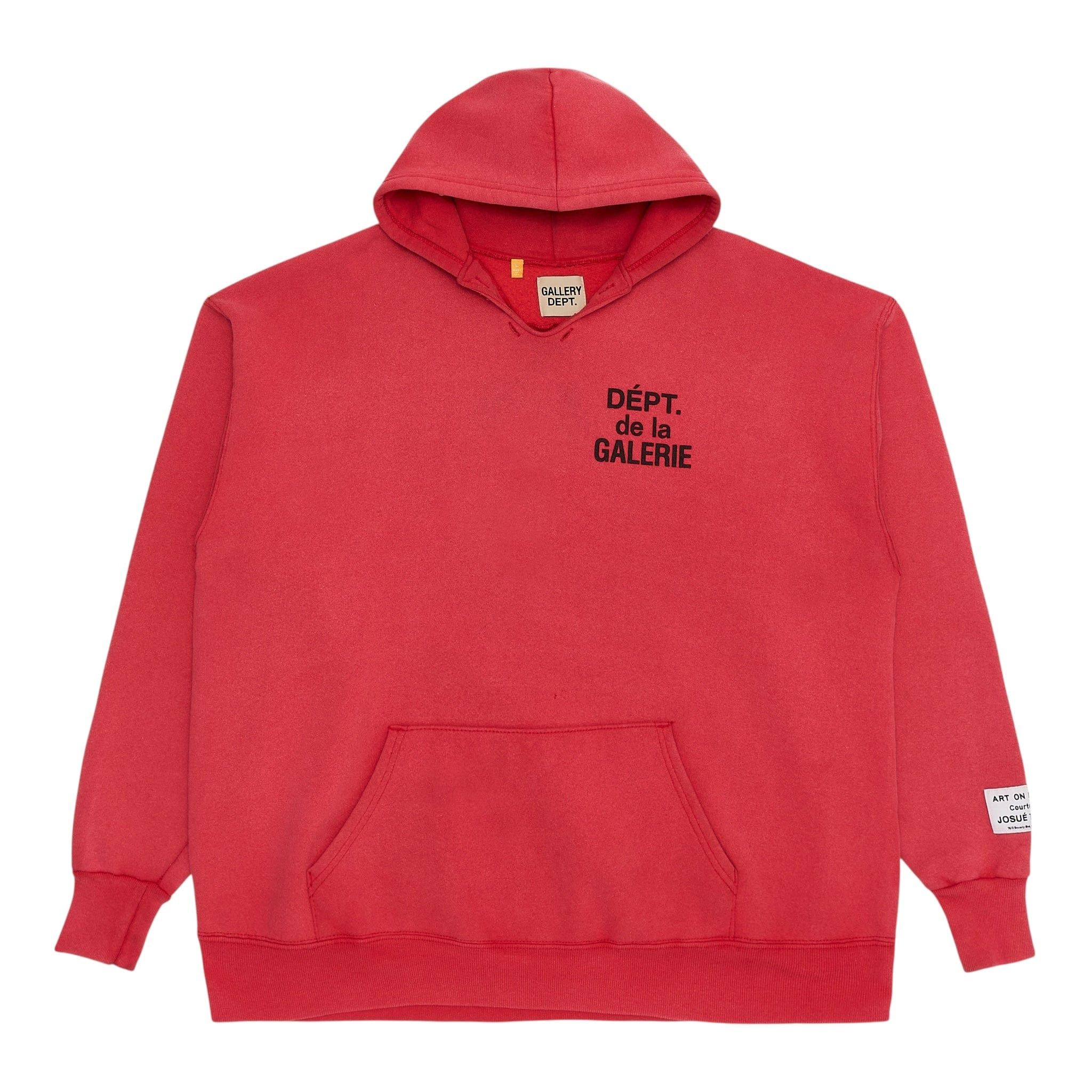 Gallery Dept. Gallery Department Vintage GD French Logo Hooded Sweatshirt Size US L / EU 52-54 / 3 - 1 Thumbnail