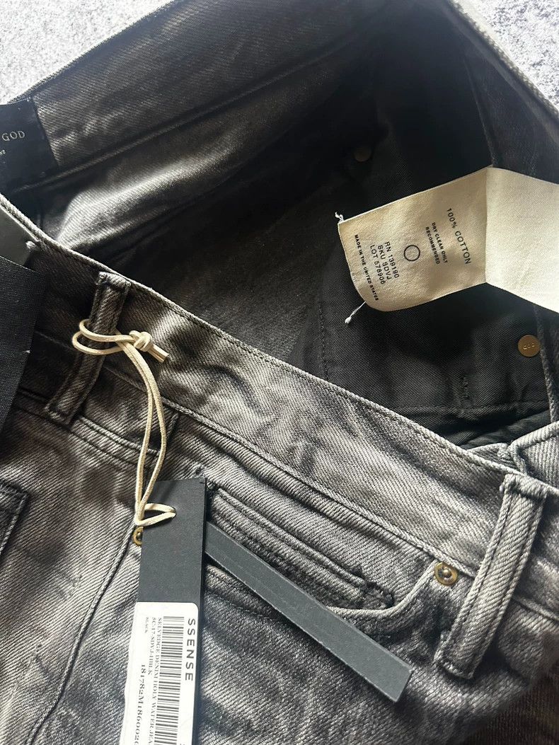 Fear of God Fear of God Black water ripples Size US 29 - 5 Thumbnail