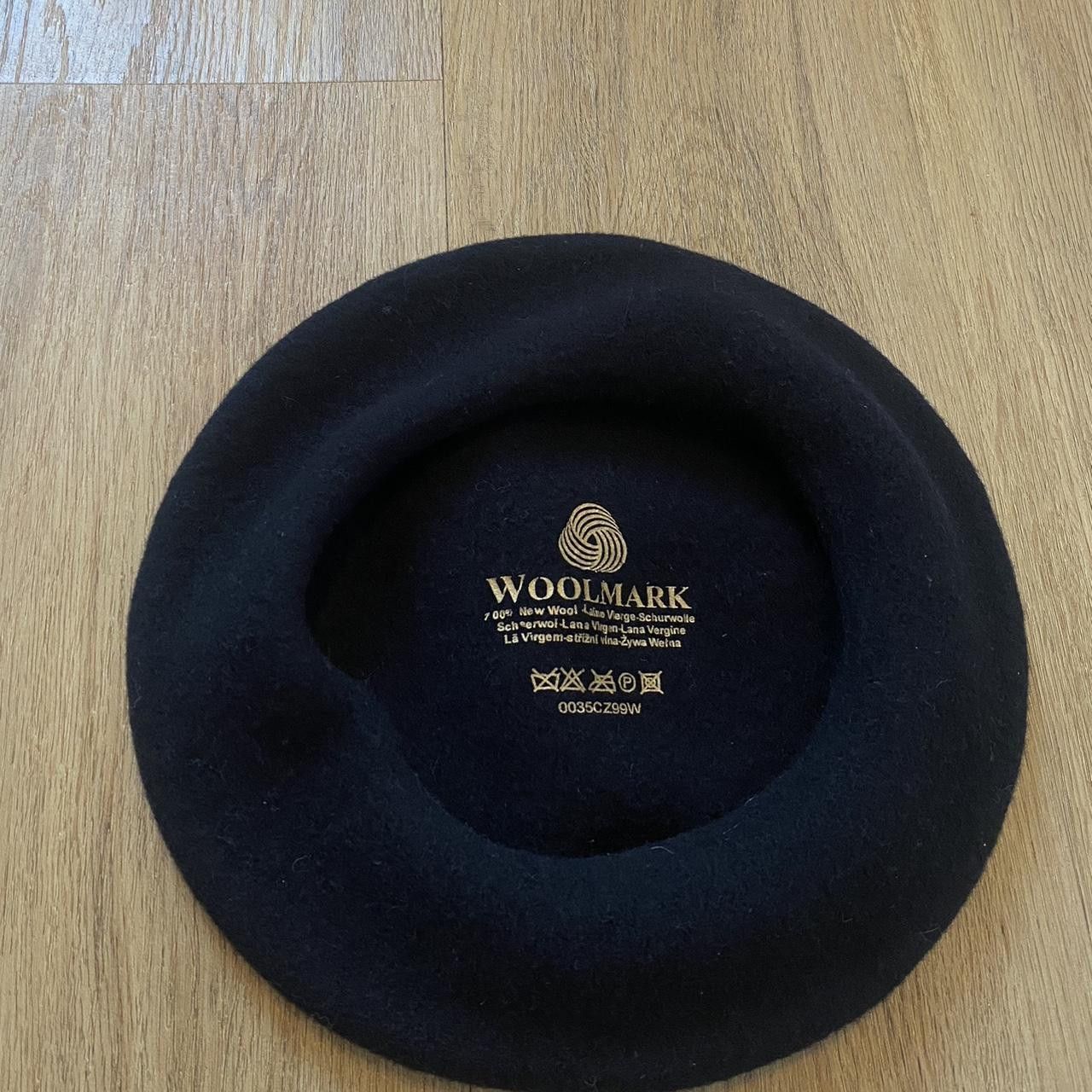 Other Black 100% Wool beret hat #winteraccessories Size US S / EU 44-46 / 1 - 2 Thumbnail