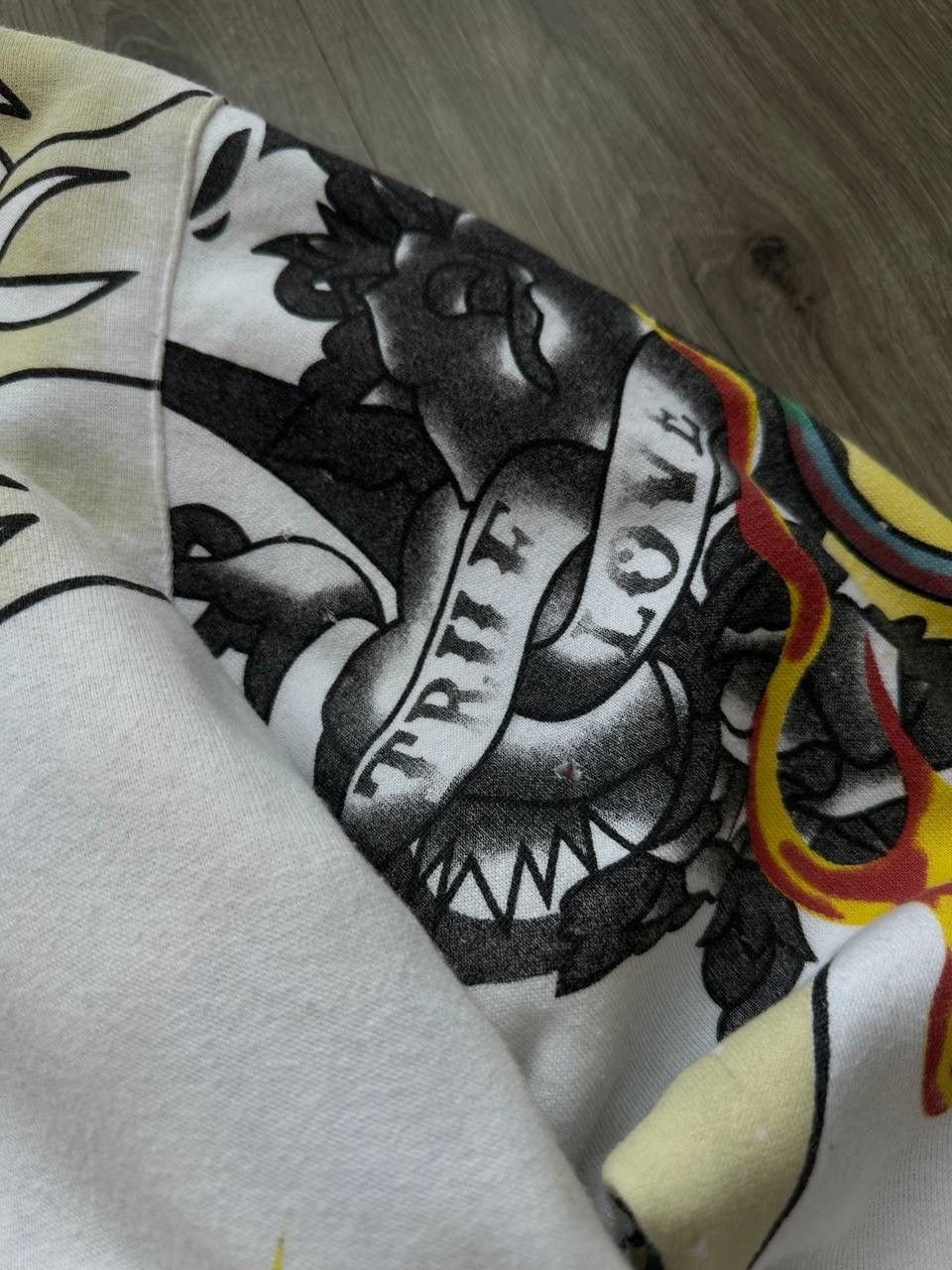 Christian Audigier × Ed Hardy × Vintage Vintage Ed Hardy Christian Audigier Hoodie Size US L / EU 52-54 / 3 - 8 Thumbnail