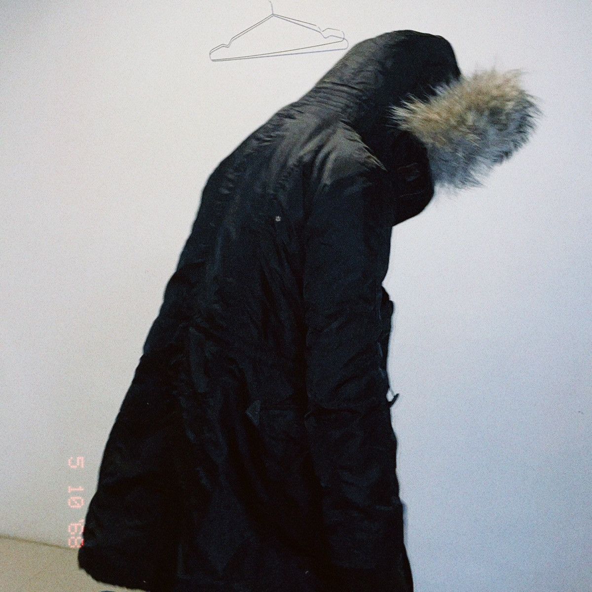 If Six Was Nine × Le Grande Bleu (L.G.B.) Rare G.O.A Racoon Fur Black Parka Jacket Early 00s Size US M / EU 48-50 / 2 - 4 Thumbnail