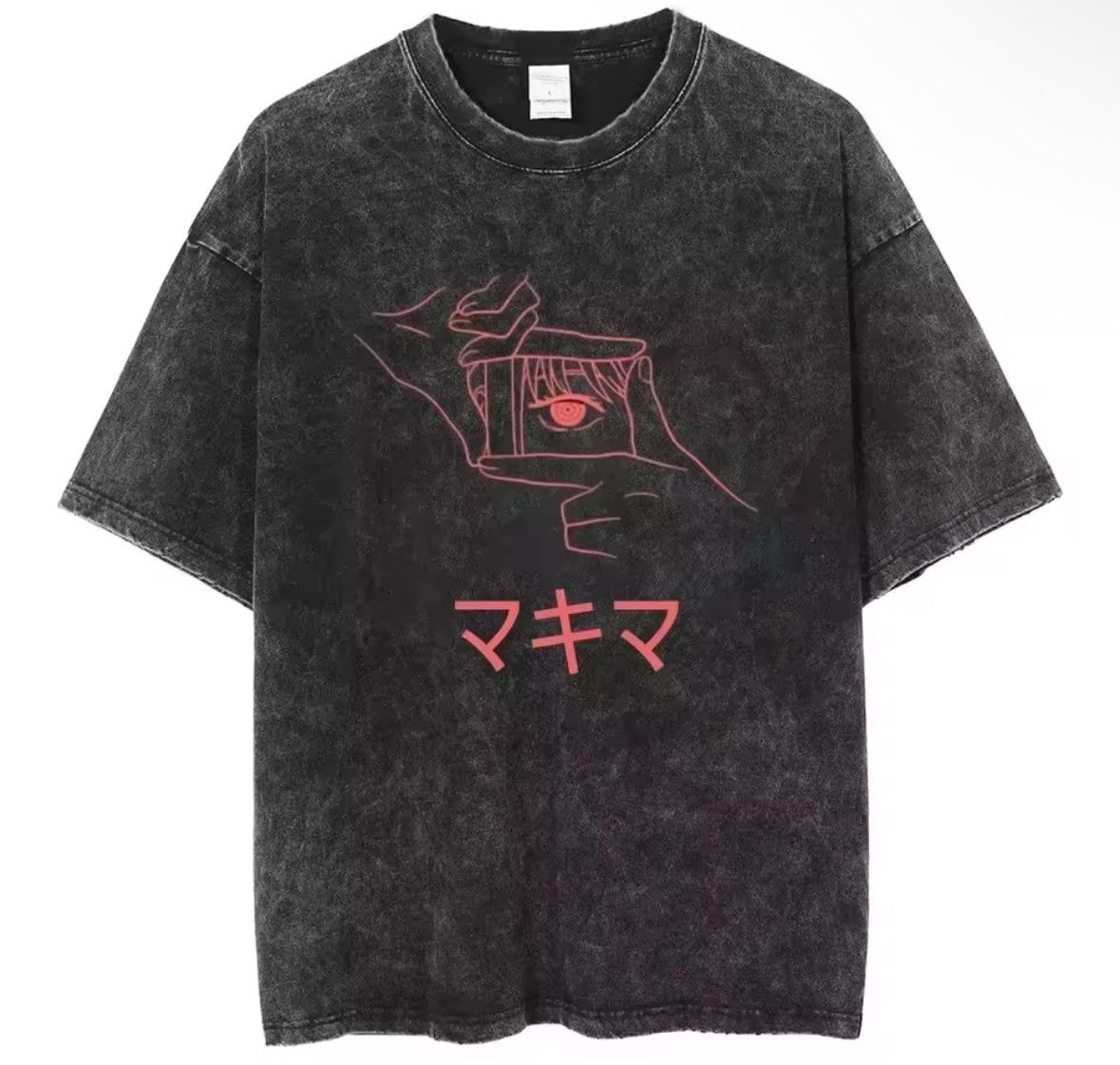 Japanese Brand High Street Graphic Anime Chainsawman Washed Black T-Shirt Size US M / EU 48-50 / 2 - 1 Thumbnail