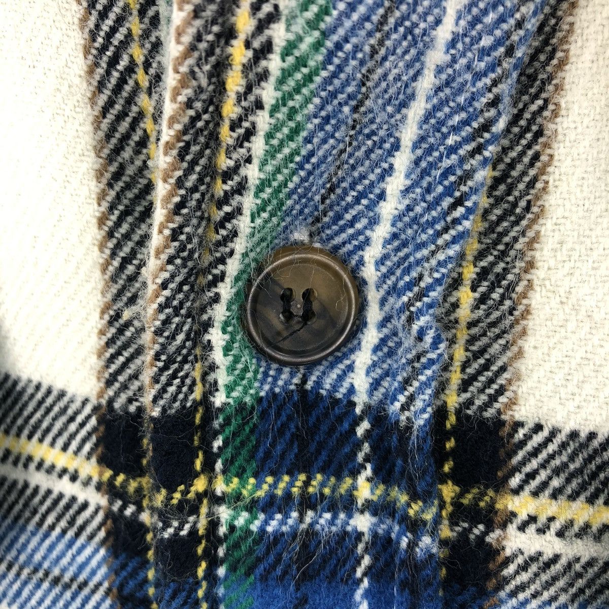 Japanese Brand Vintage 90's Flannel Jacket Tartan Check by GQFORD Size US XL / EU 56 / 4 - 14 Thumbnail