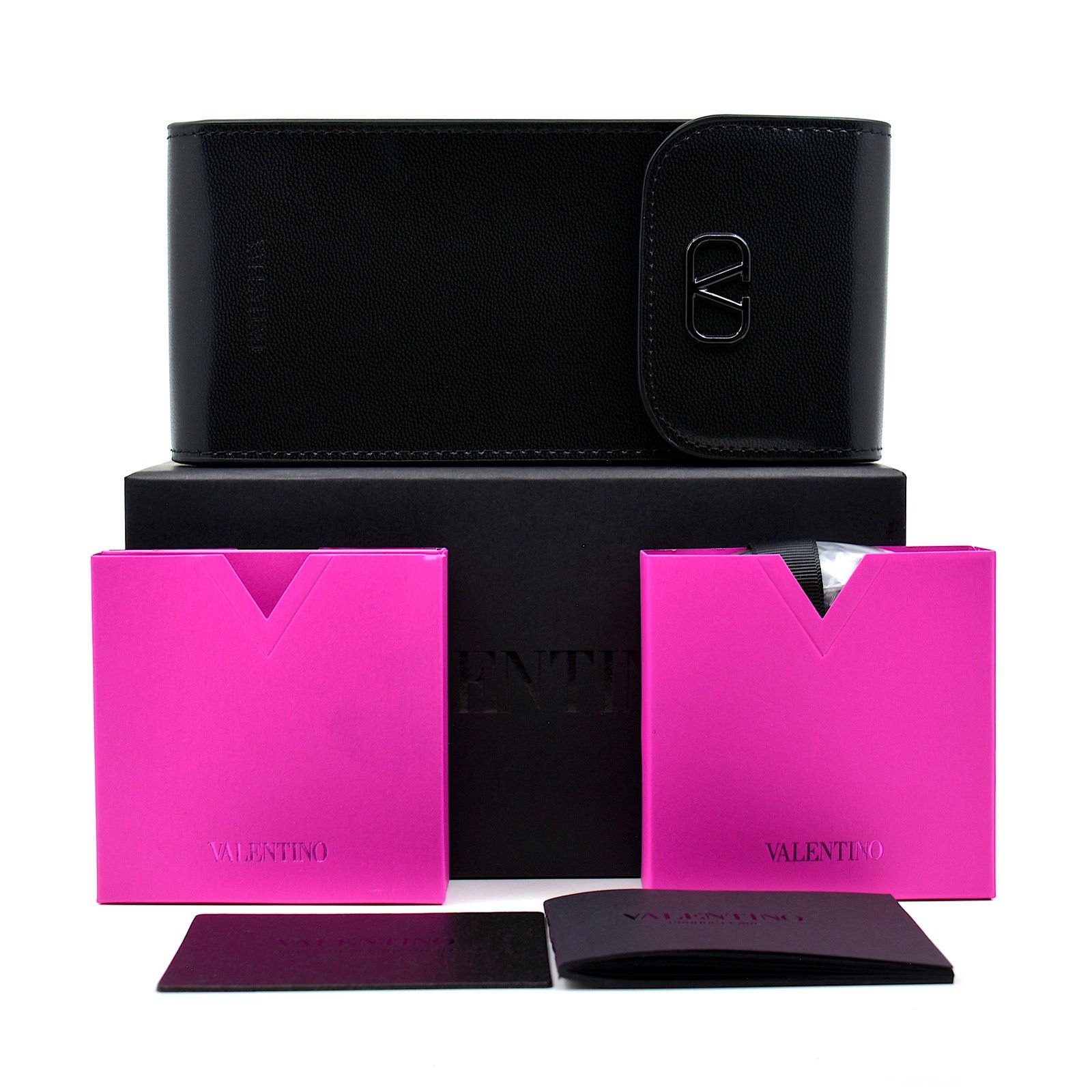 Valentino NEW Valentino V Goldcut I VLS113 Black Gold Sunglasses Size ONE SIZE - 17 Thumbnail