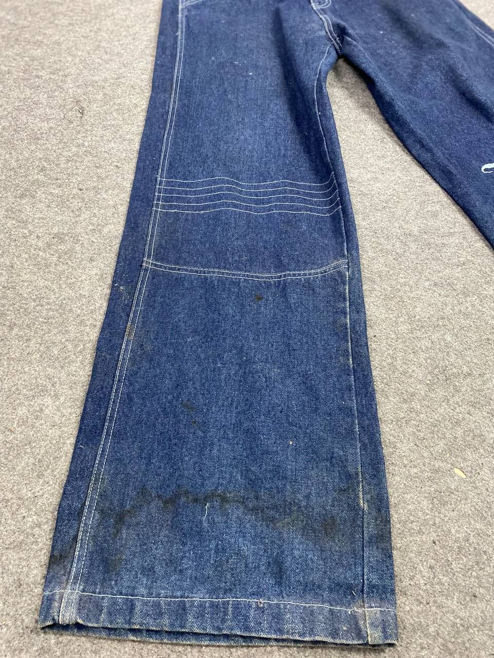 Japanese Brand vintage joker baggy denim nice design Size US 33 - 8 Thumbnail