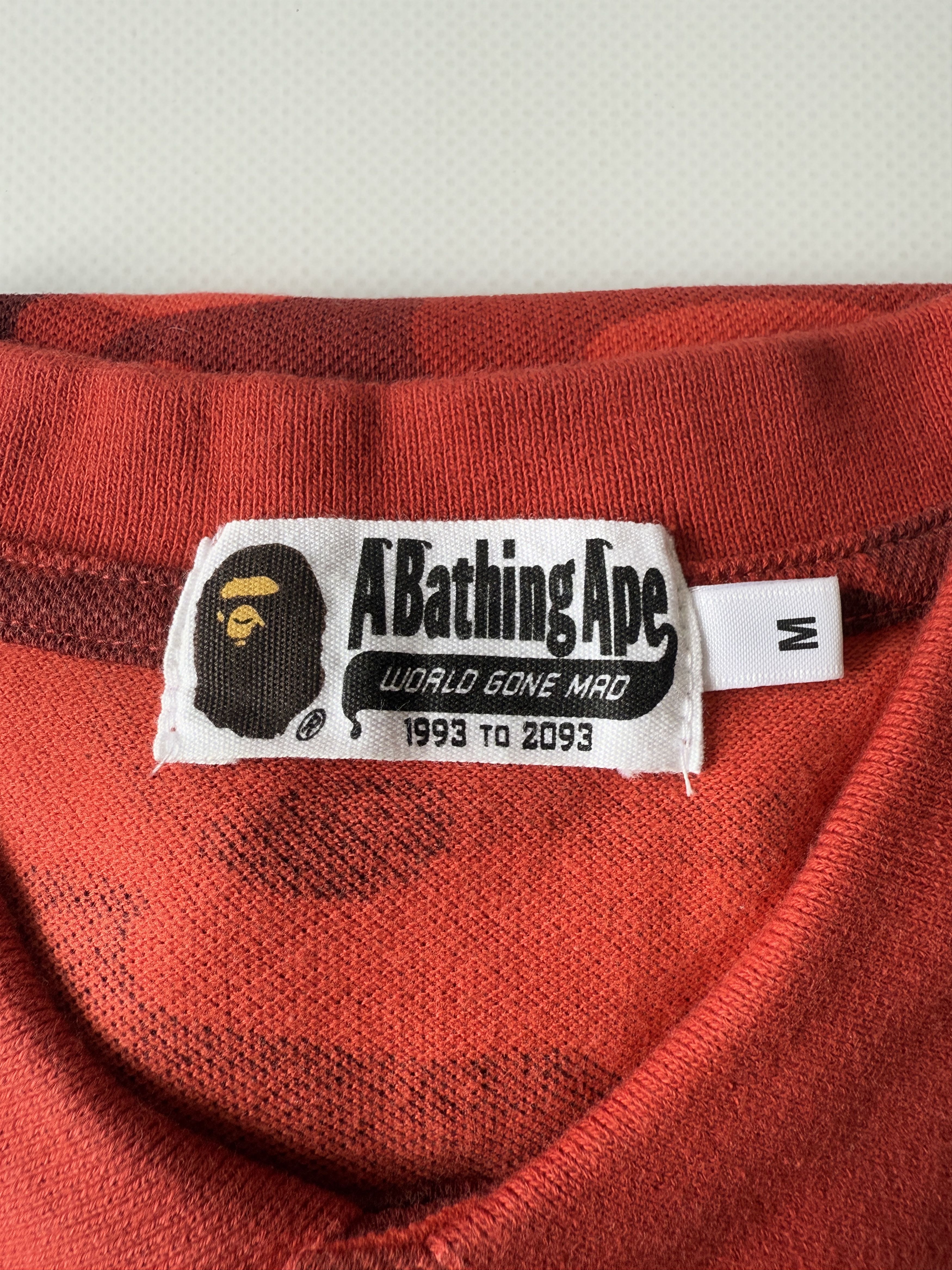 Bape BAPE COLOR CAMO BIG APE HEAD POLO SHIRT Size US M / EU 48-50 / 2 - 4 Thumbnail